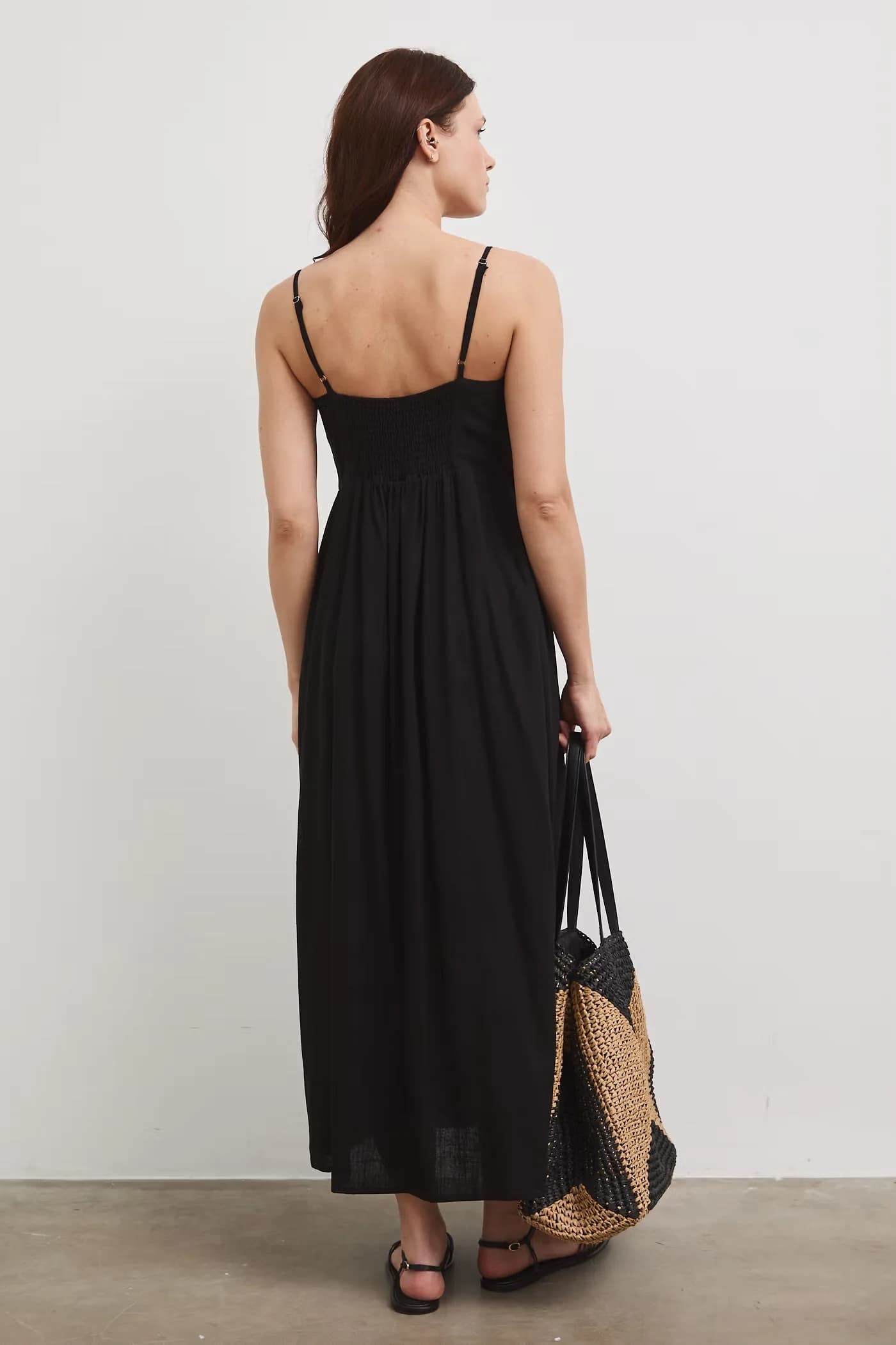 Платье из смесового льна - фото 4