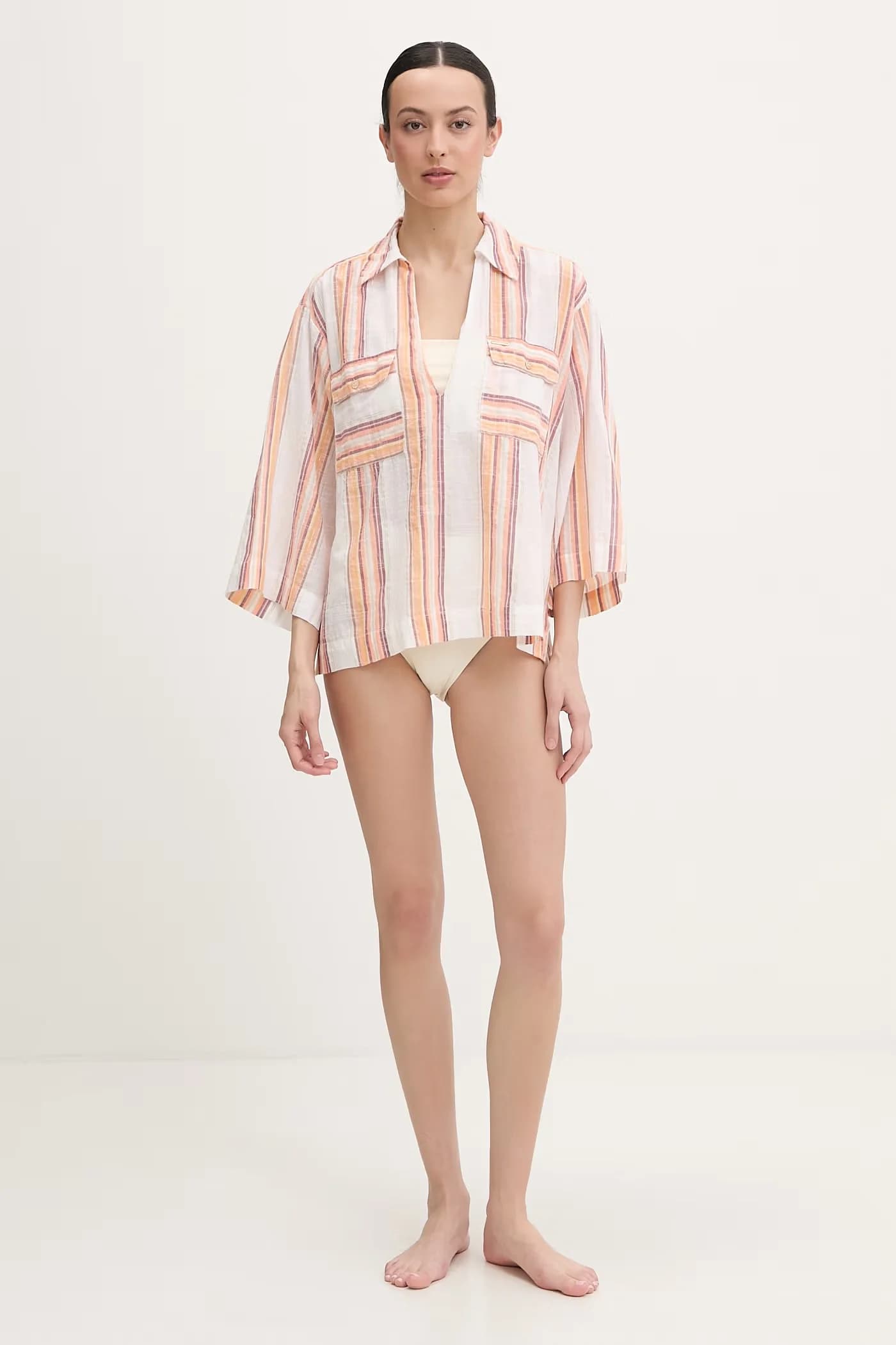 Женская пляжная рубашка - фото 2