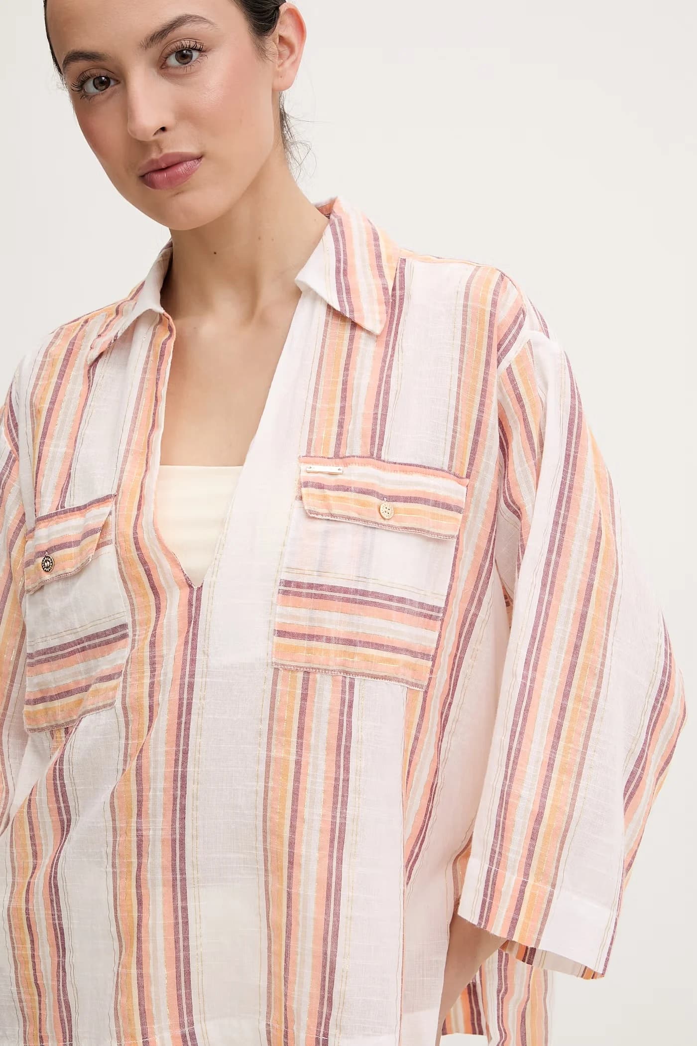 Женская пляжная рубашка - фото 4