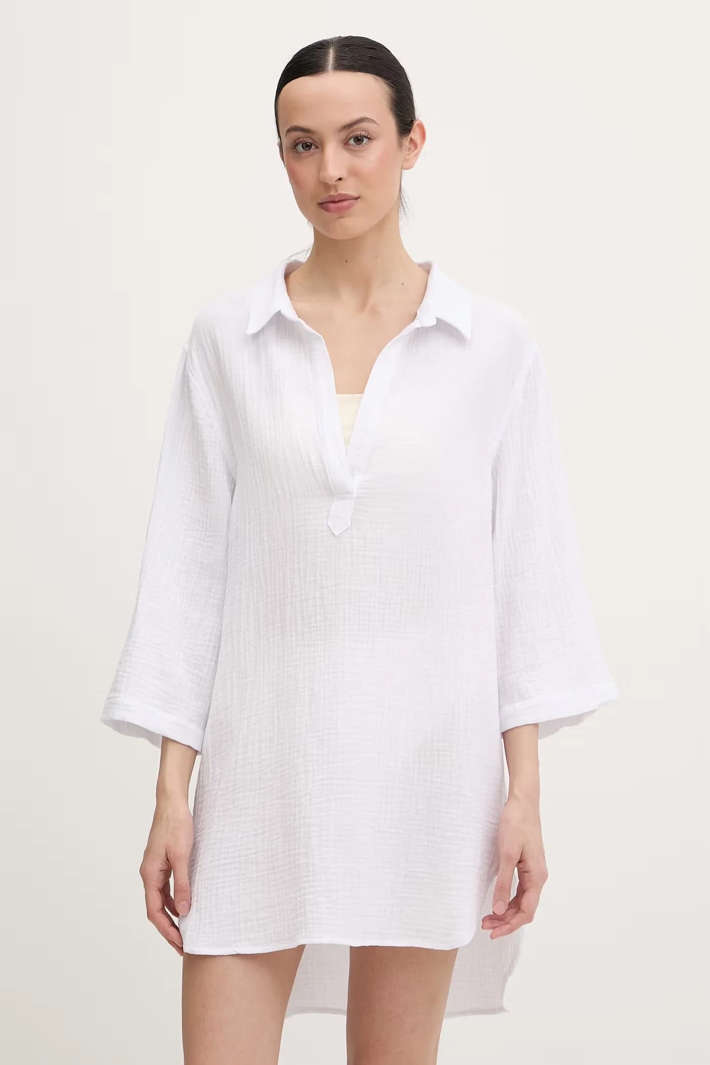 Женская пляжная рубашка