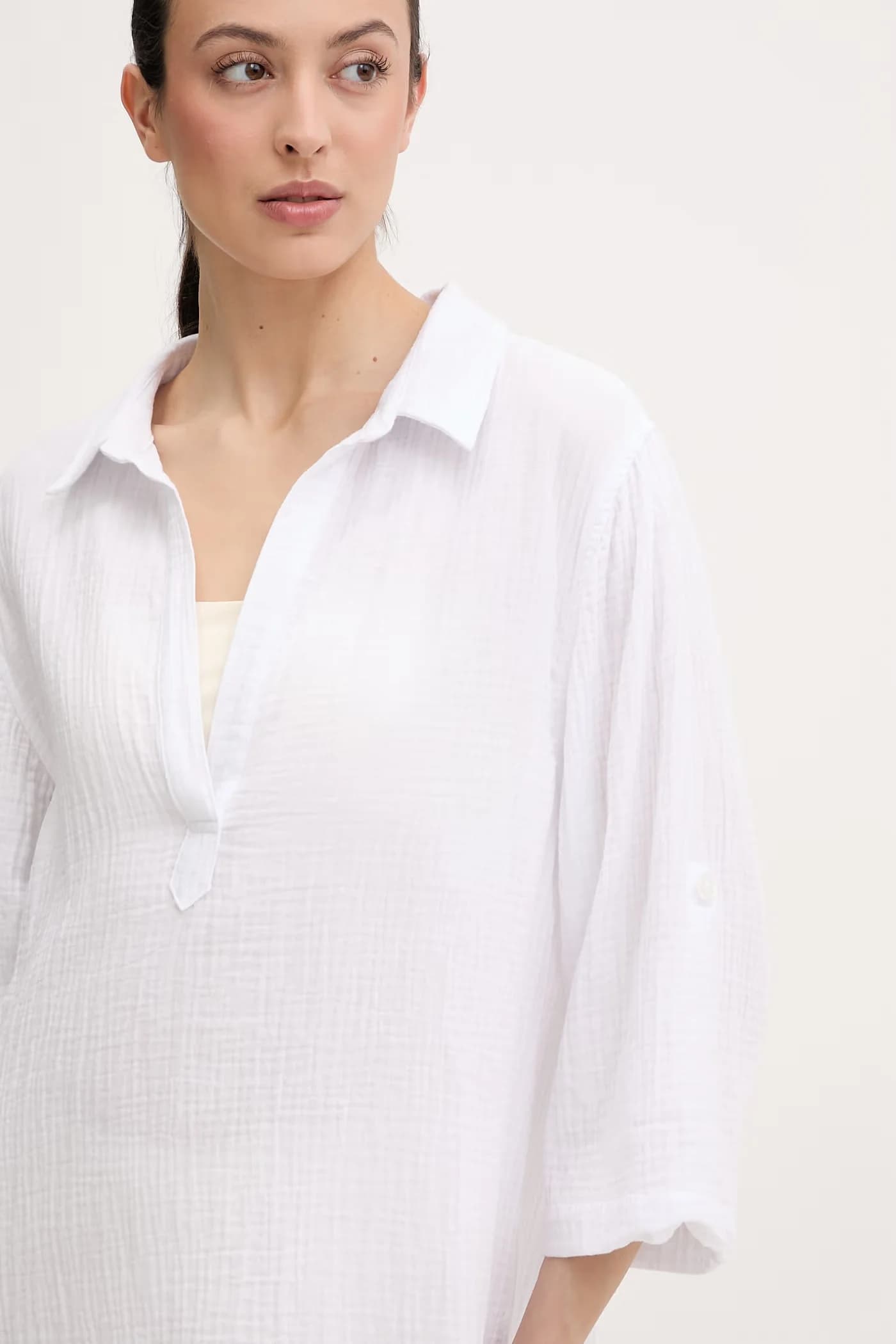 Женская пляжная рубашка - фото 4