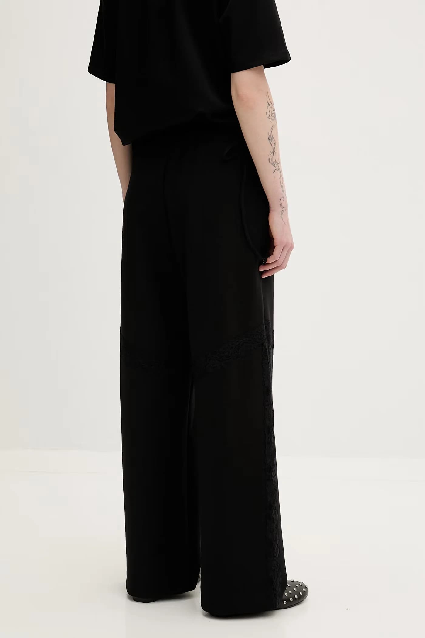 Женские хлопковые спортивные штаны - фото 3