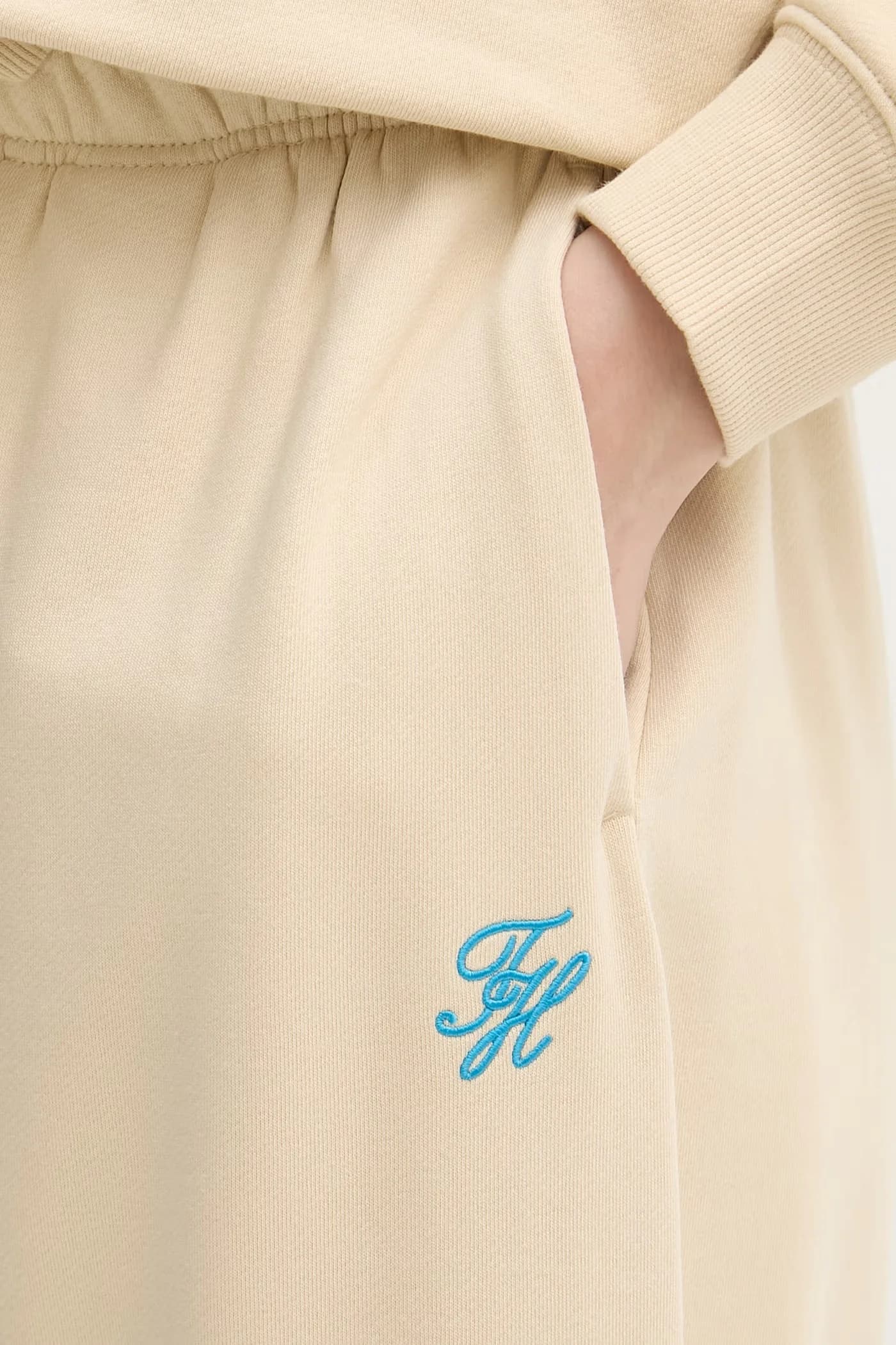 Женские хлопковые спортивные штаны - фото 4