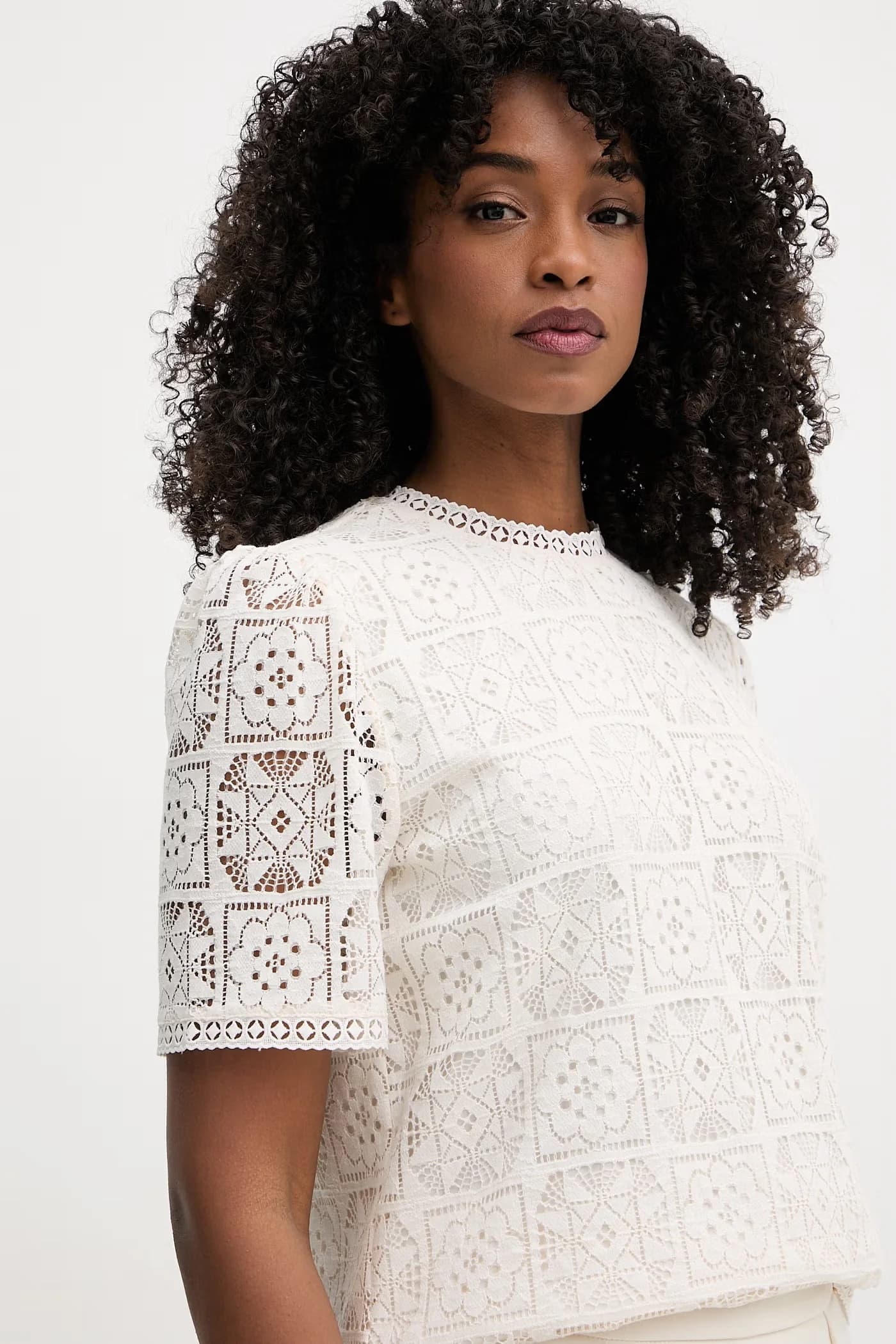 Женская хлопковая блузка - фото 4