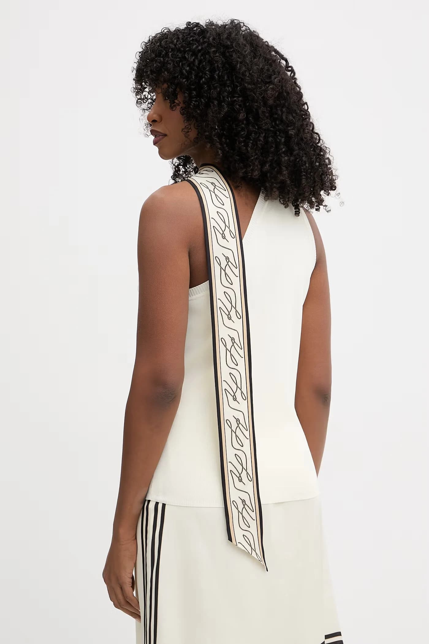 Женская асимметричная блузка из вискозы - фото 3