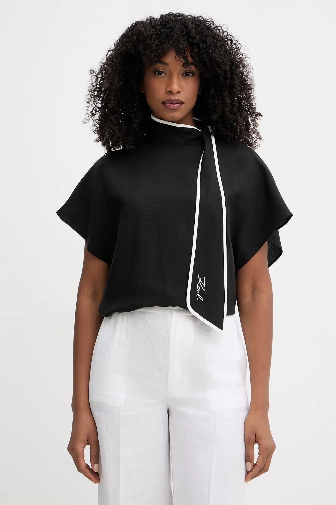 Женская блузка из льна