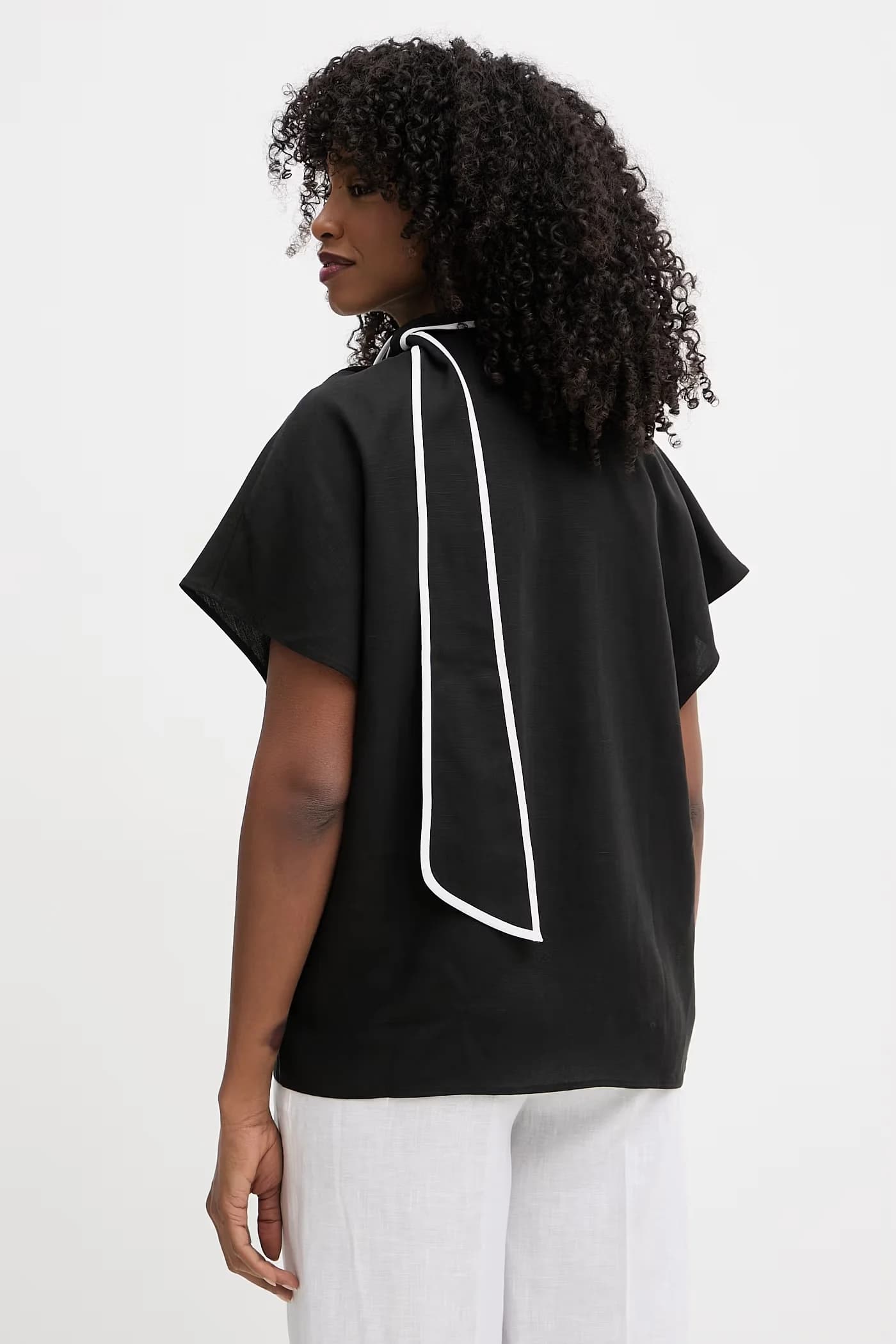 Женская блузка из льна - фото 3