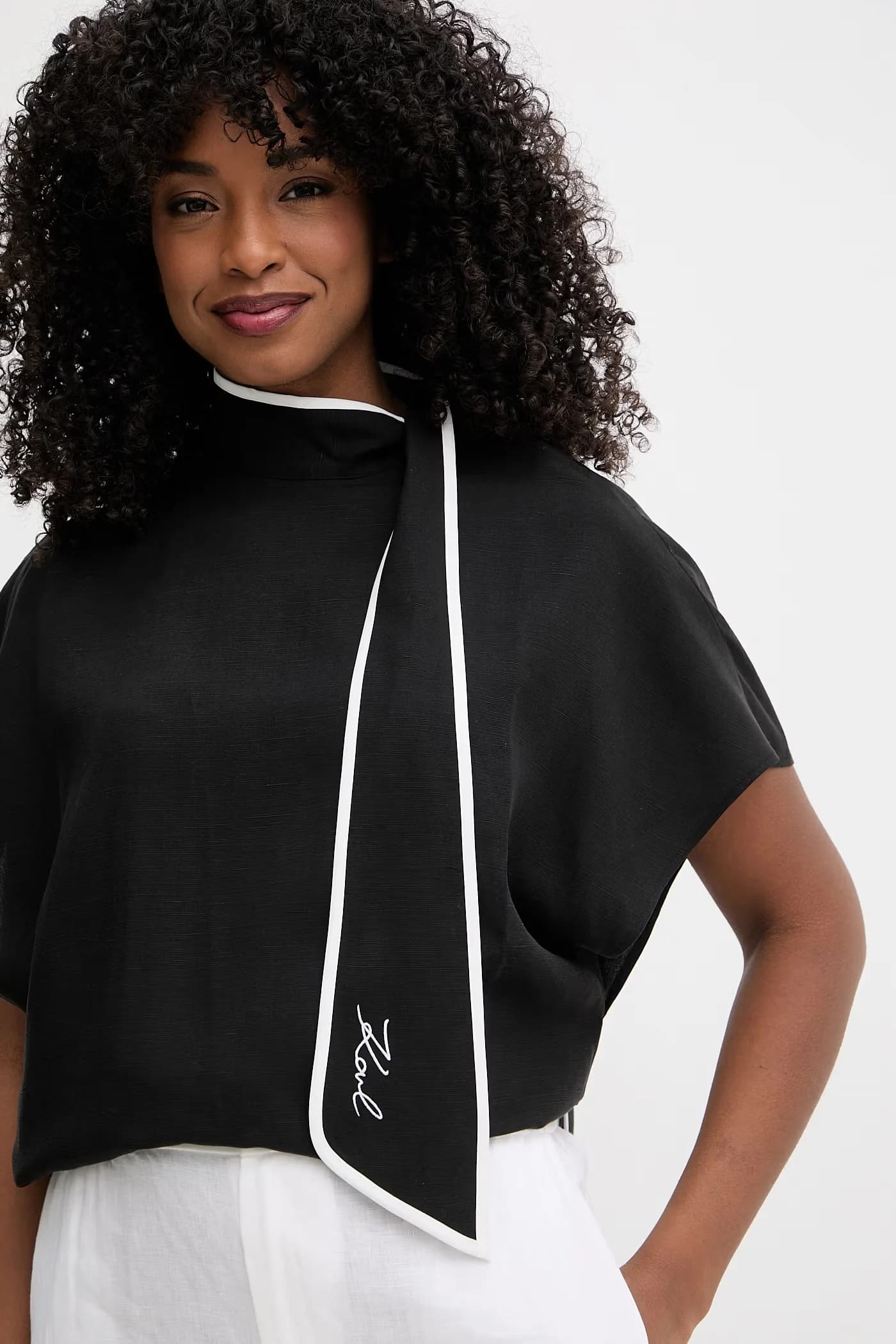 Женская блузка из льна - фото 4