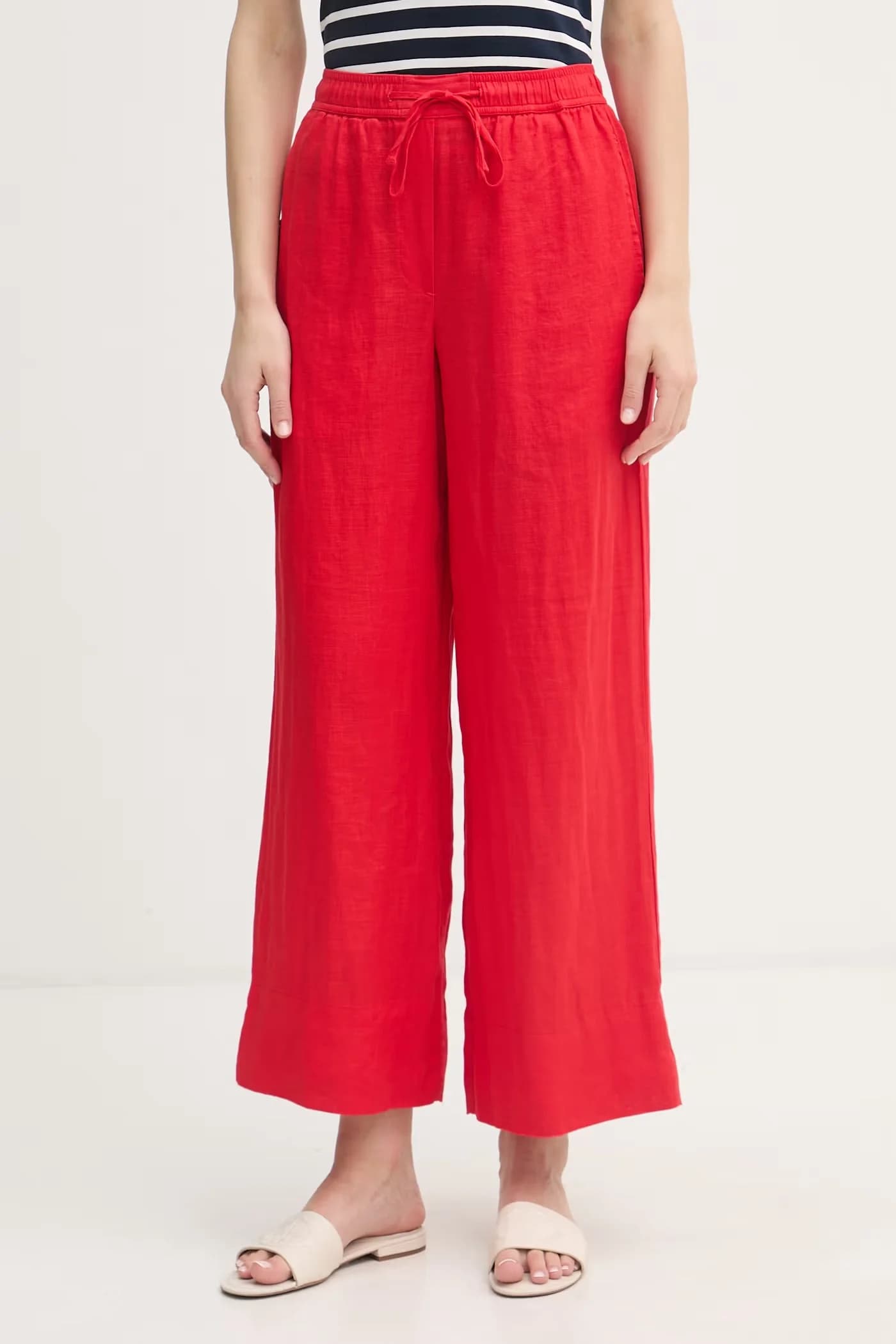 Женские льняные брюки