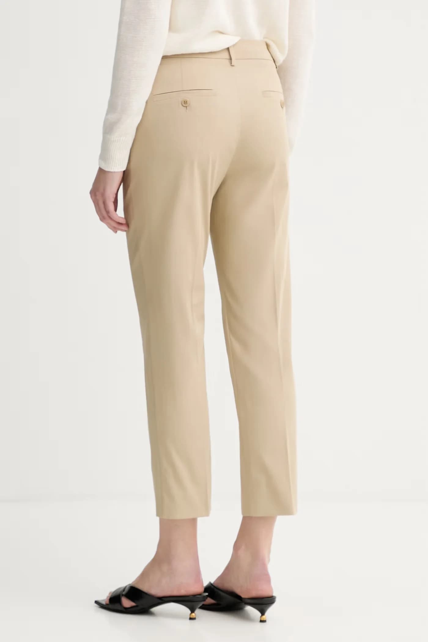 Женские брюки CECCO из хлопка с эластаном - фото 3