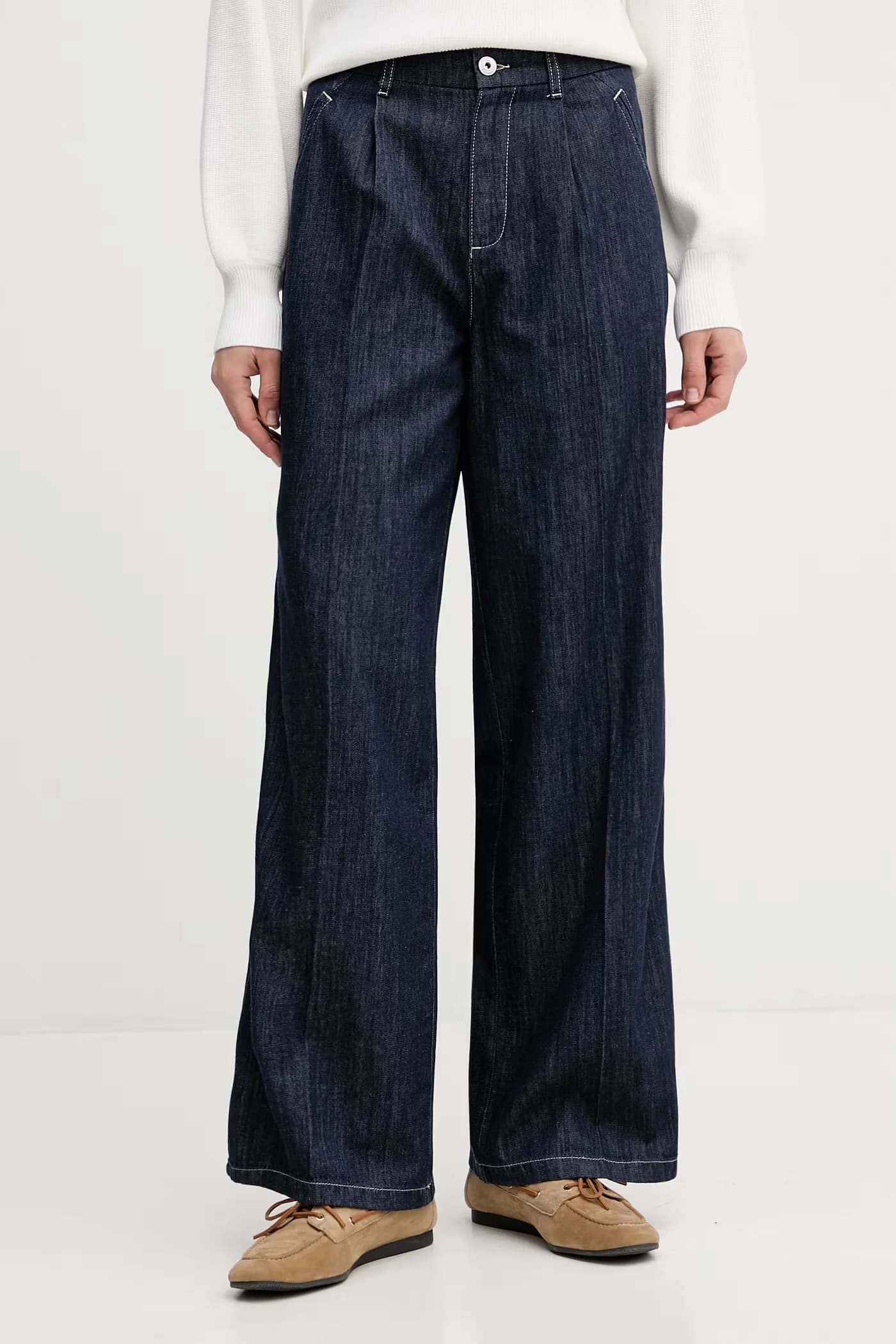 Женские хлопковые брюки