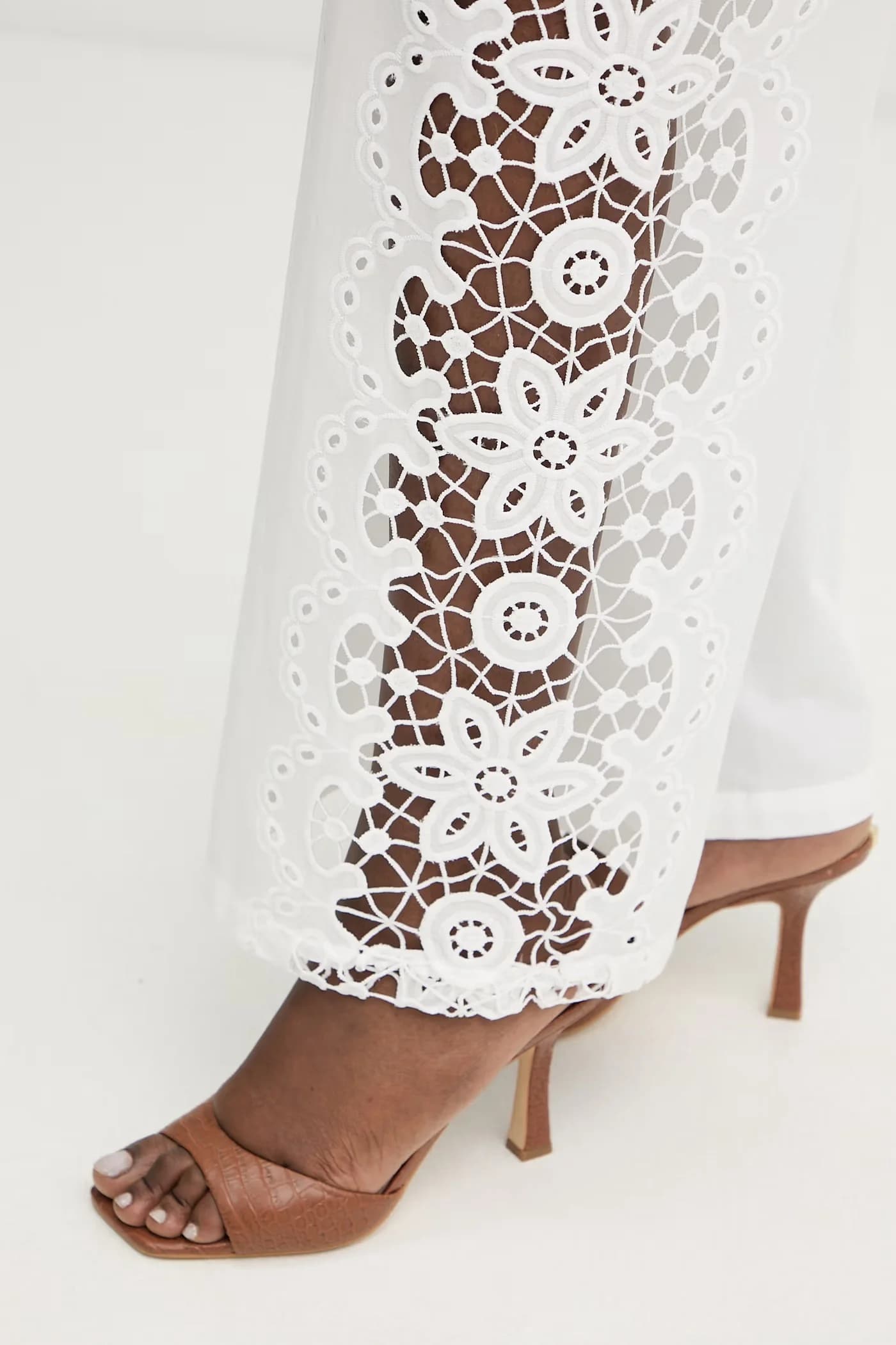 Женские хлопковые брюки - фото 4