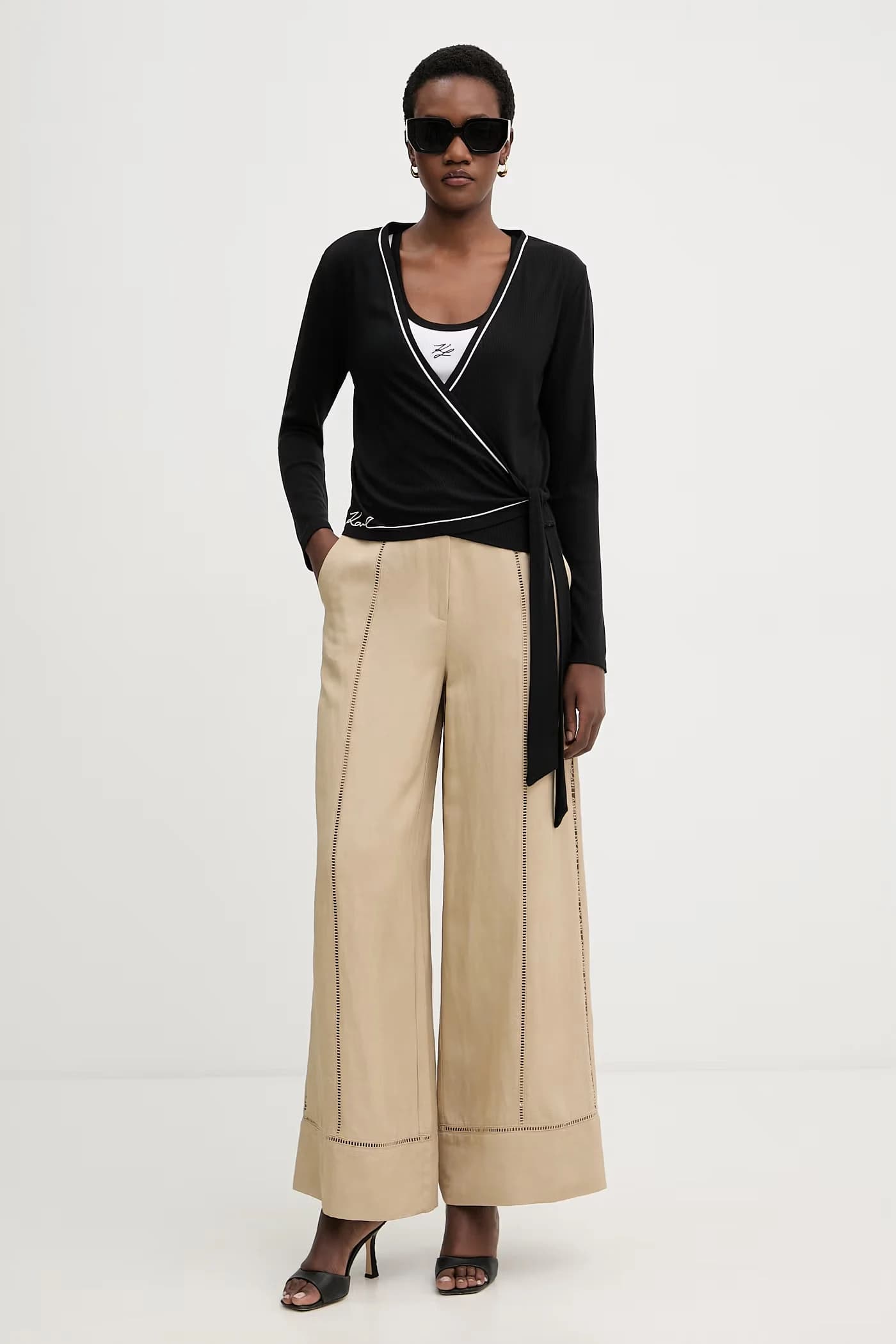 Женские брюки из вискозы - фото 2