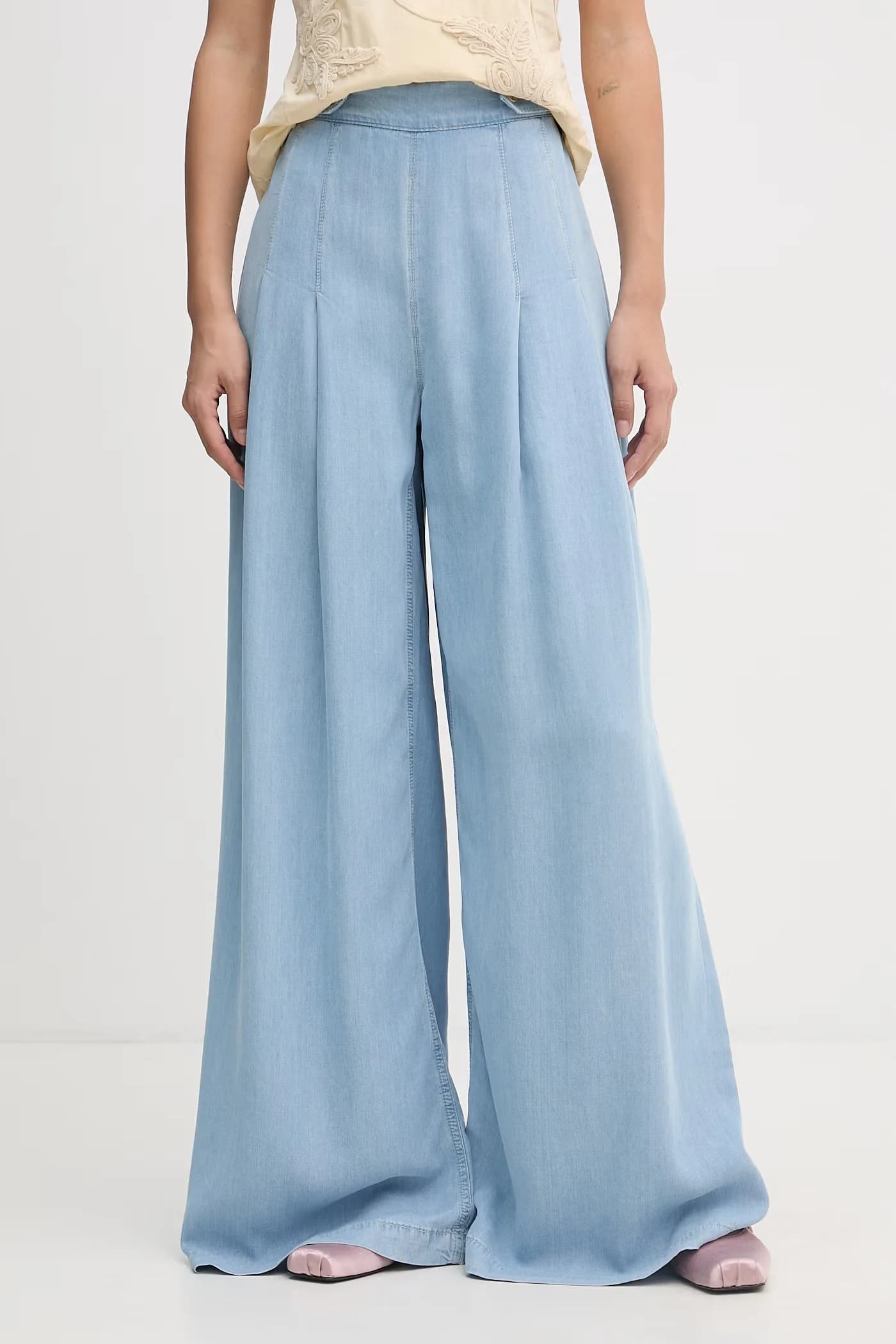 Женские брюки с лиоцеллом