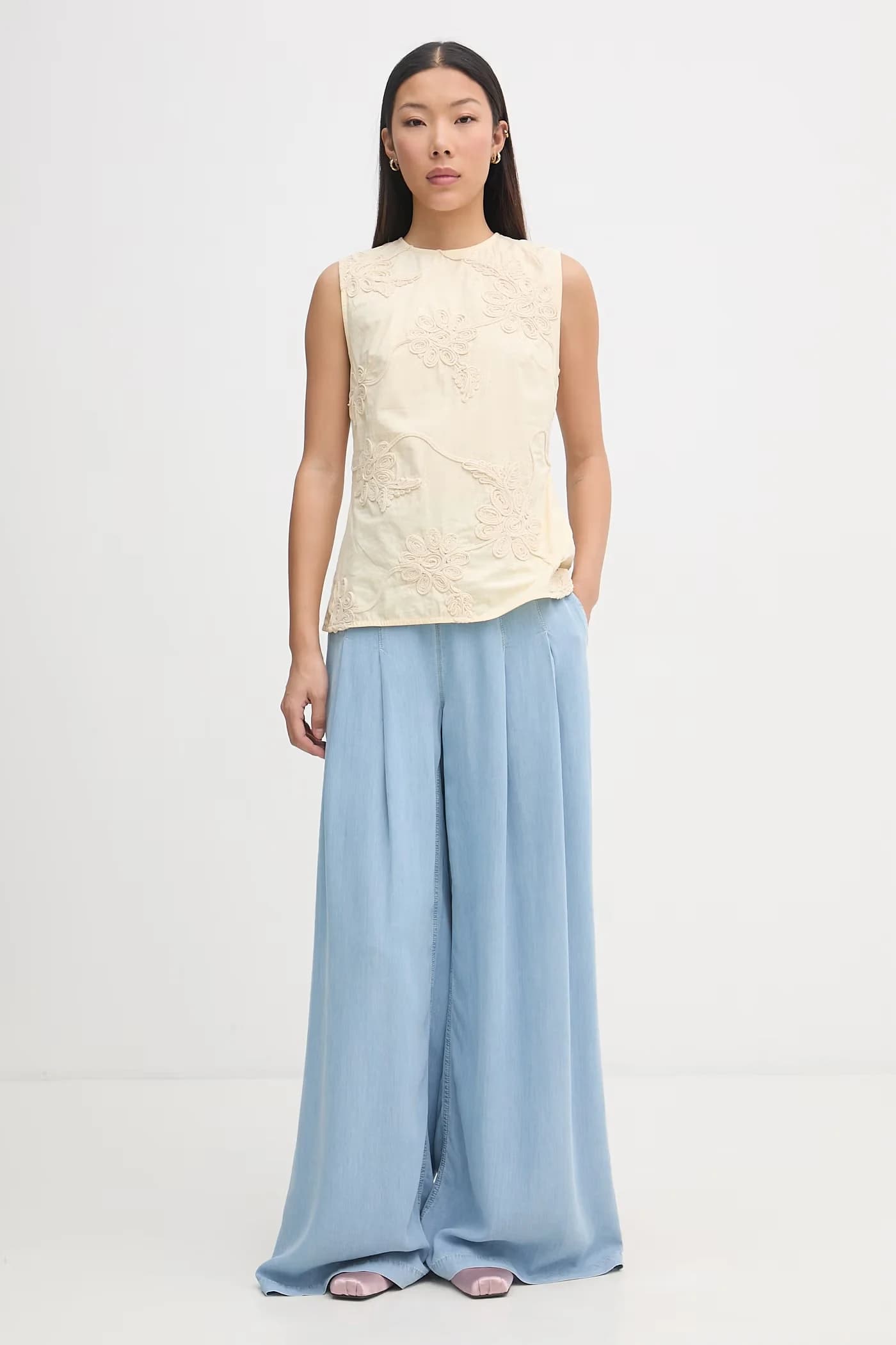 Женские брюки с лиоцеллом - фото 2