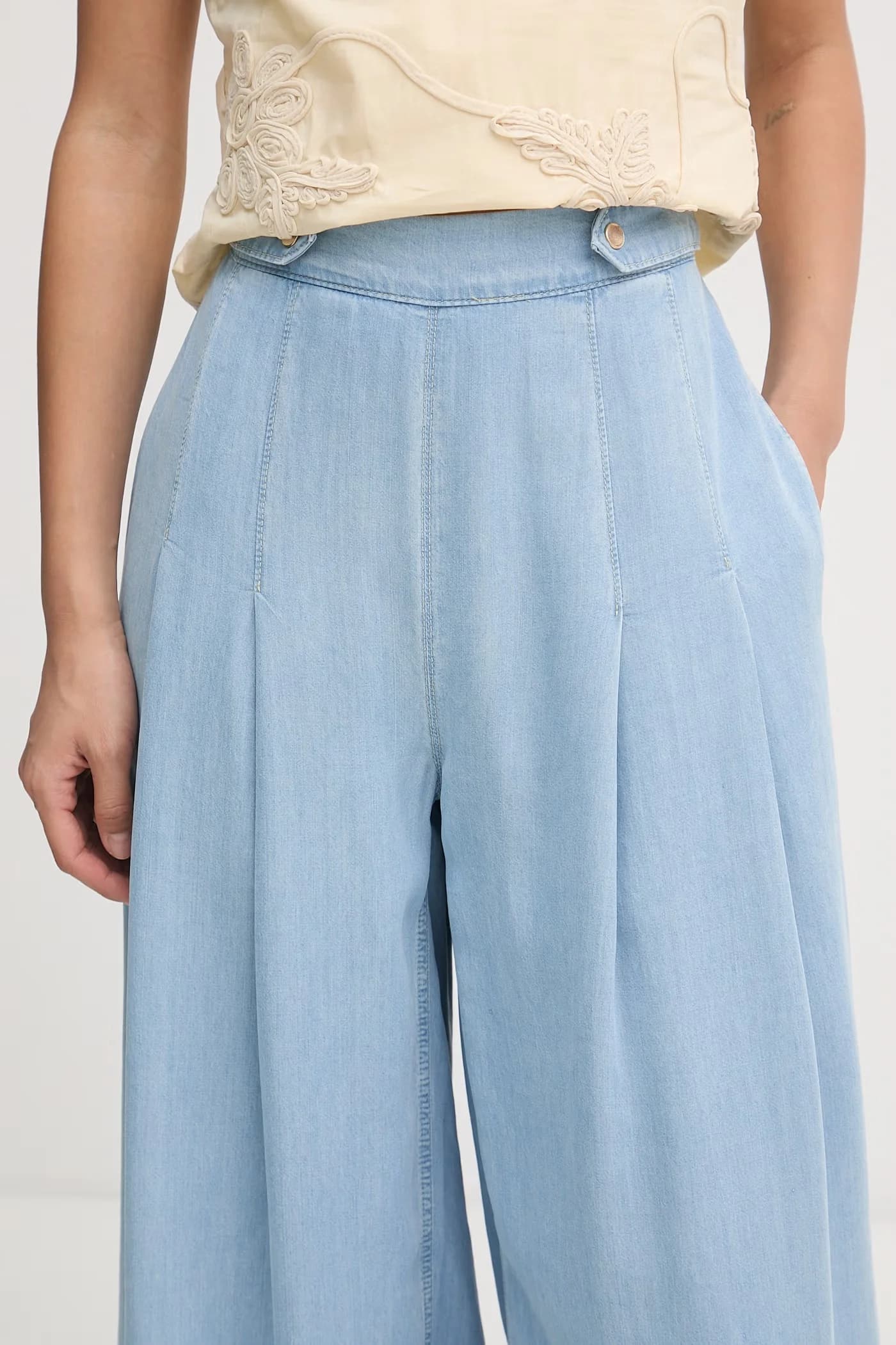 Женские брюки с лиоцеллом - фото 4