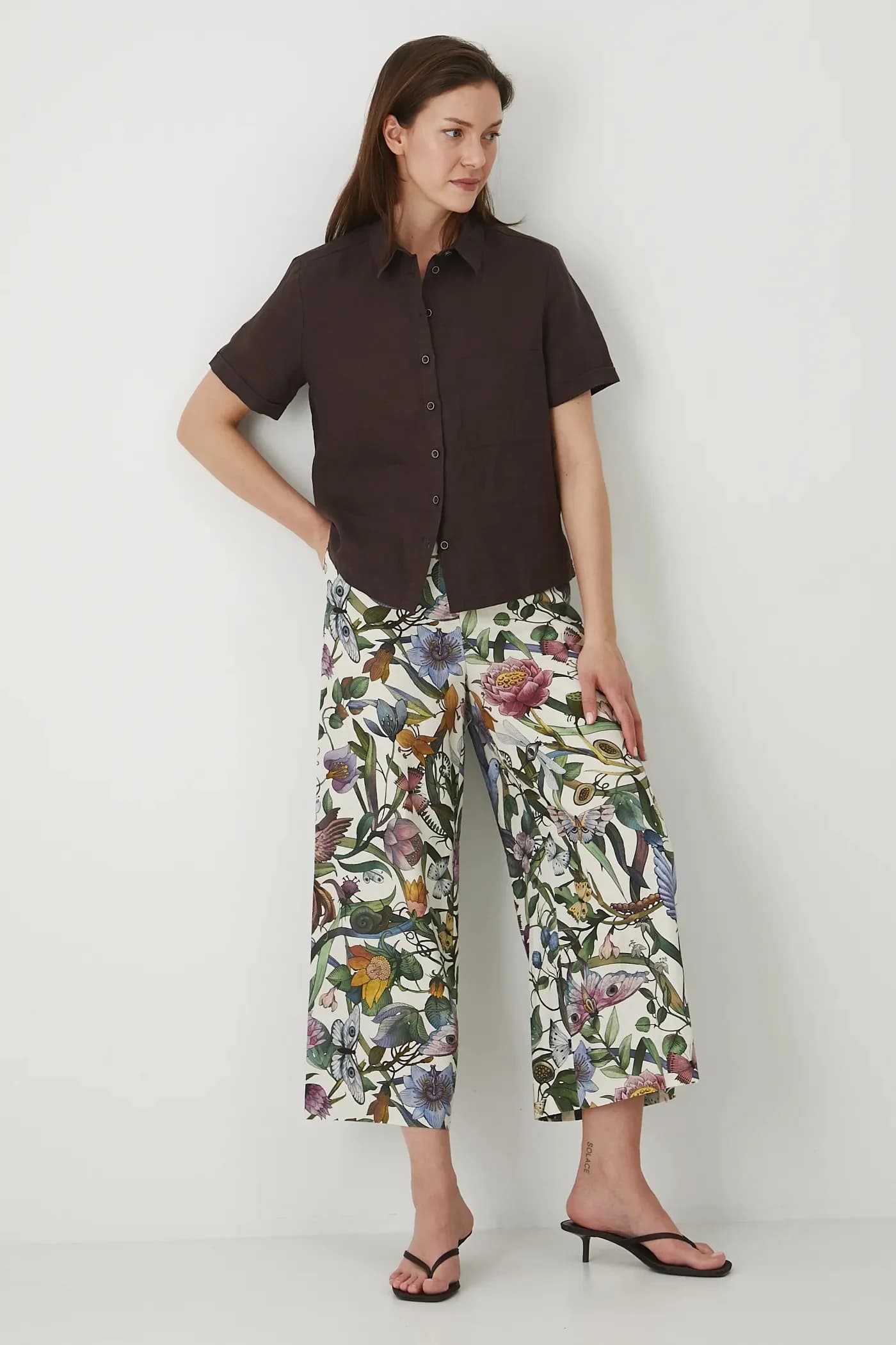 Льняные брюки - фото 2