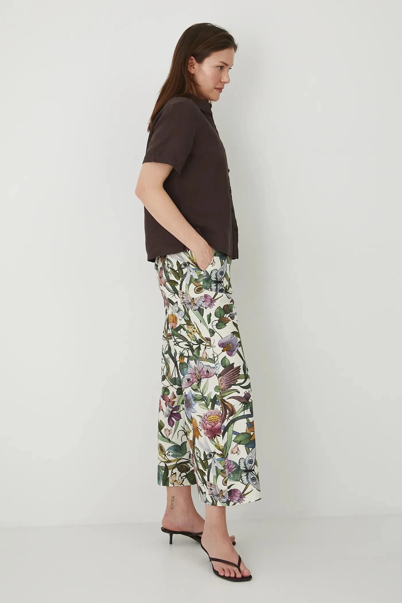 Льняные брюки - фото 4