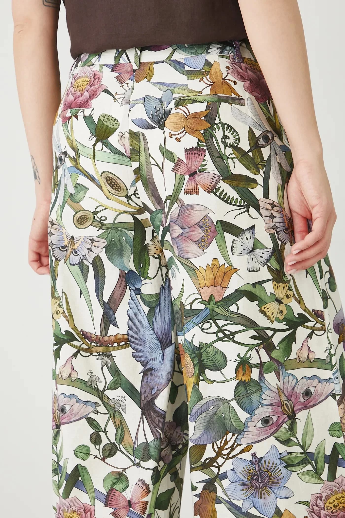 Льняные брюки - фото 5