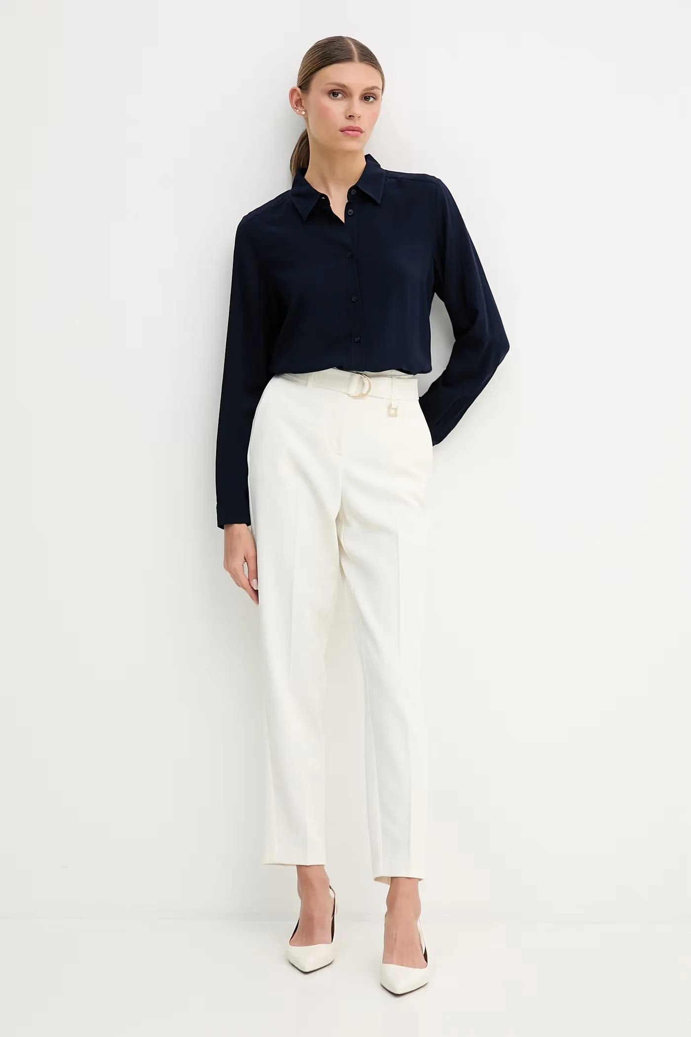 Женская рубашка из вискозы - фото 2