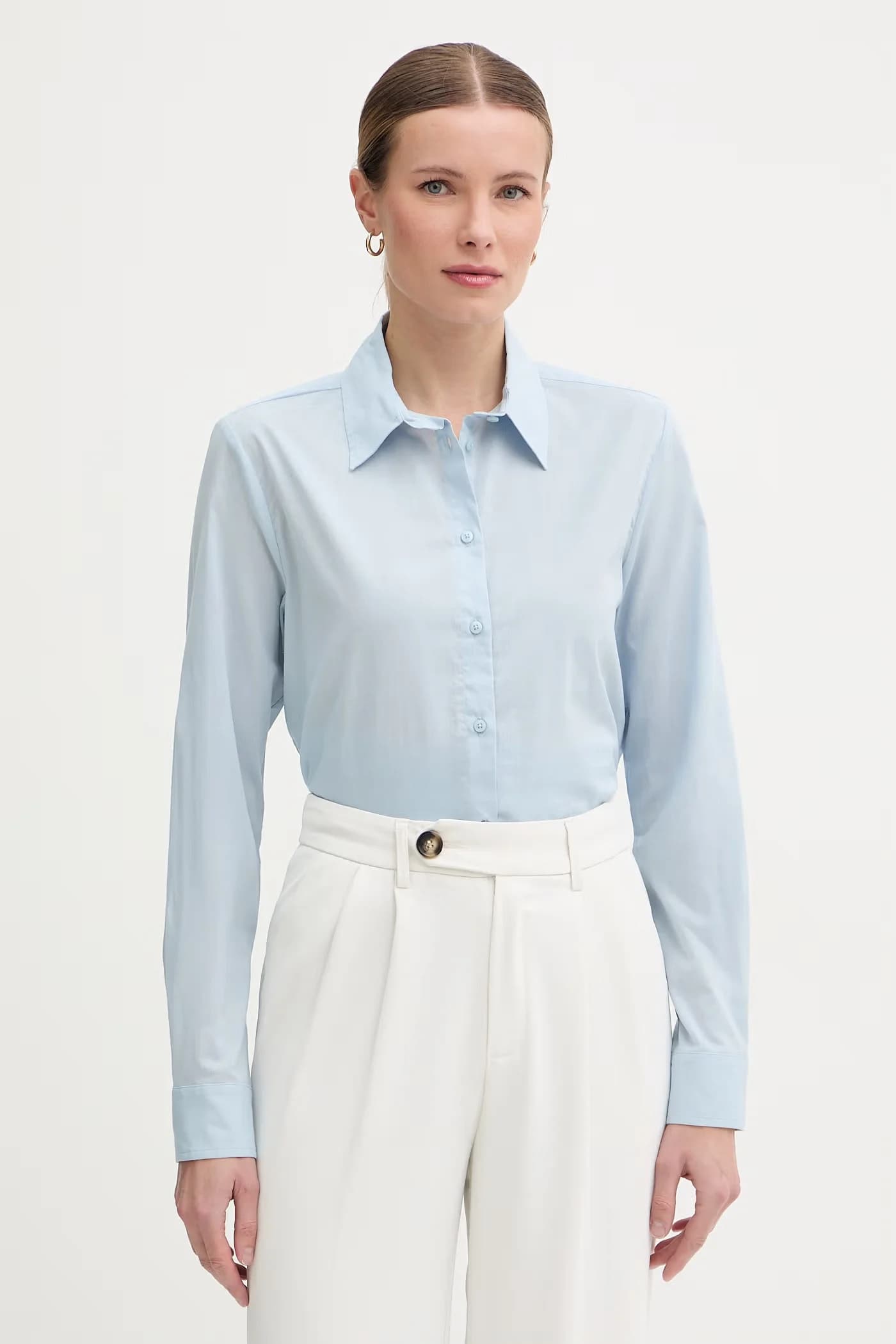 Женская хлопковая рубашка