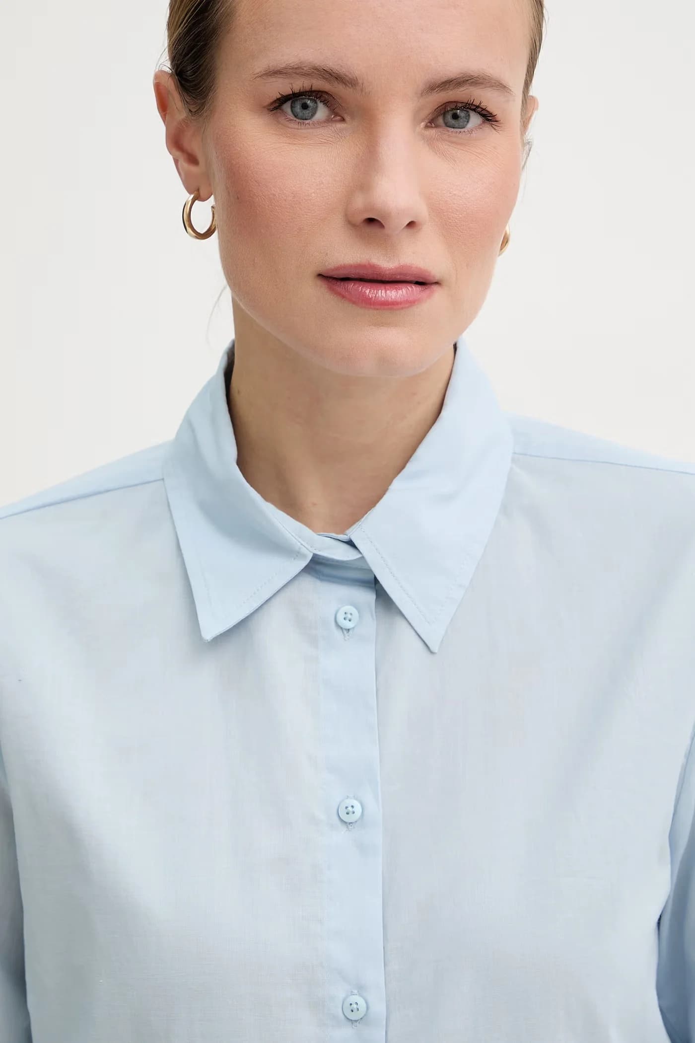 Женская хлопковая рубашка - фото 4