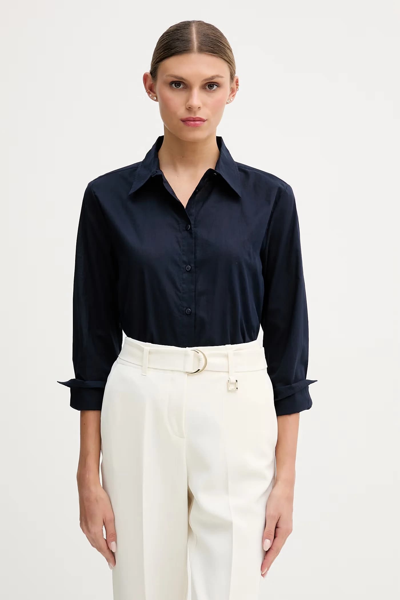 Женская хлопковая рубашка