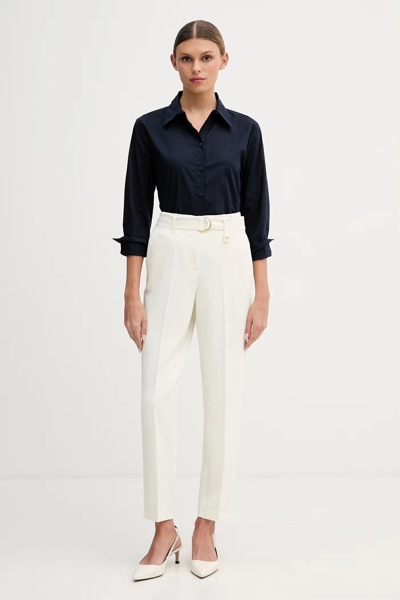 Женская хлопковая рубашка - фото 2