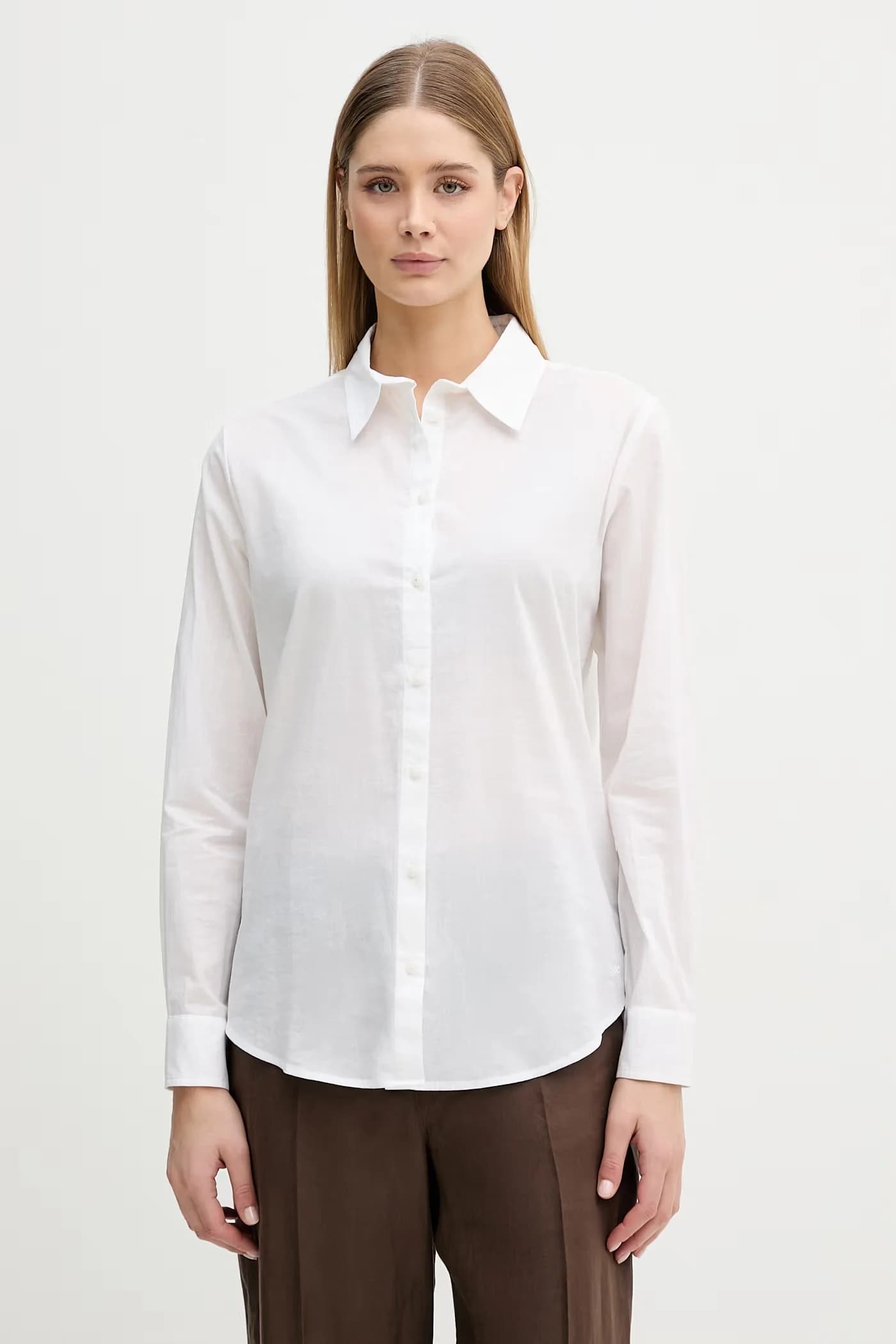 Женская хлопковая рубашка