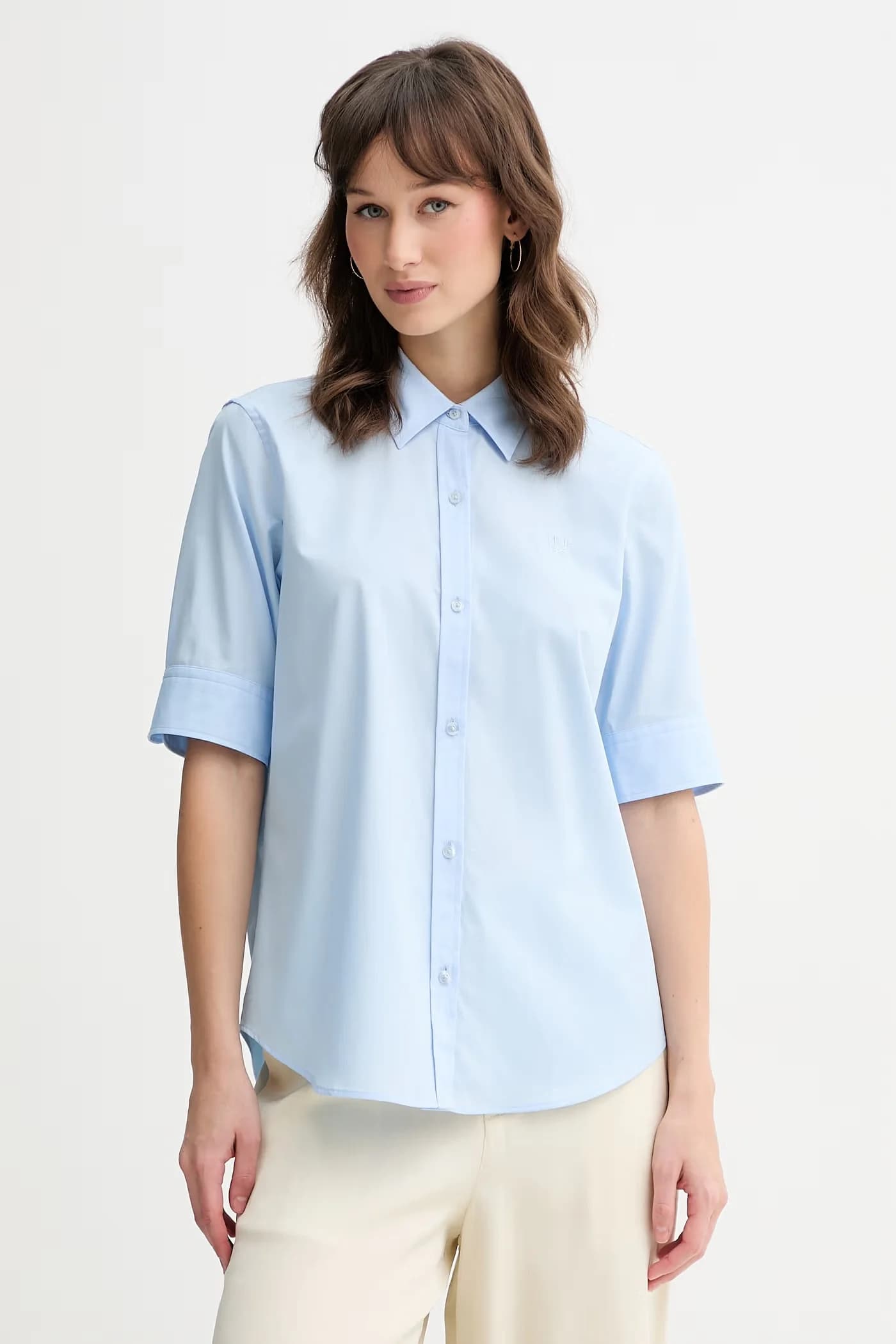 Женская хлопковая рубашка