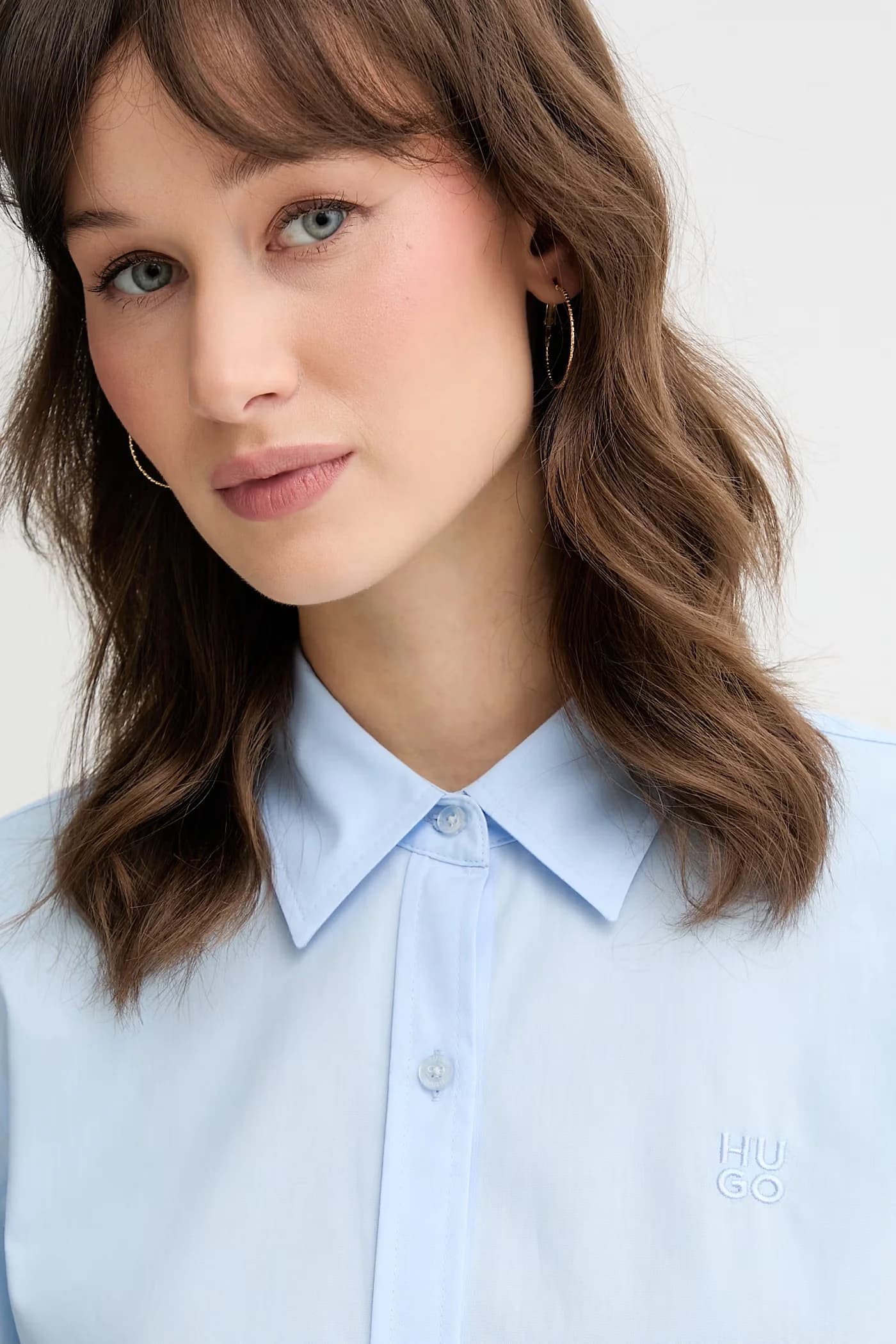 Женская хлопковая рубашка - фото 4