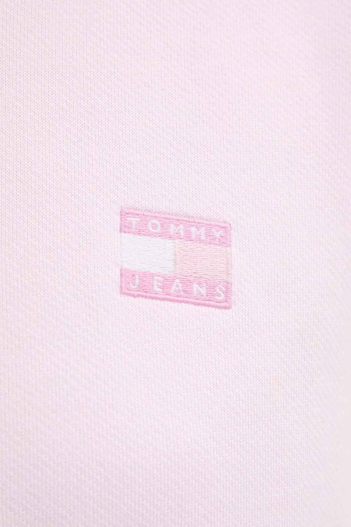 Женская хлопковая толстовка розовая для женщин - фото 5