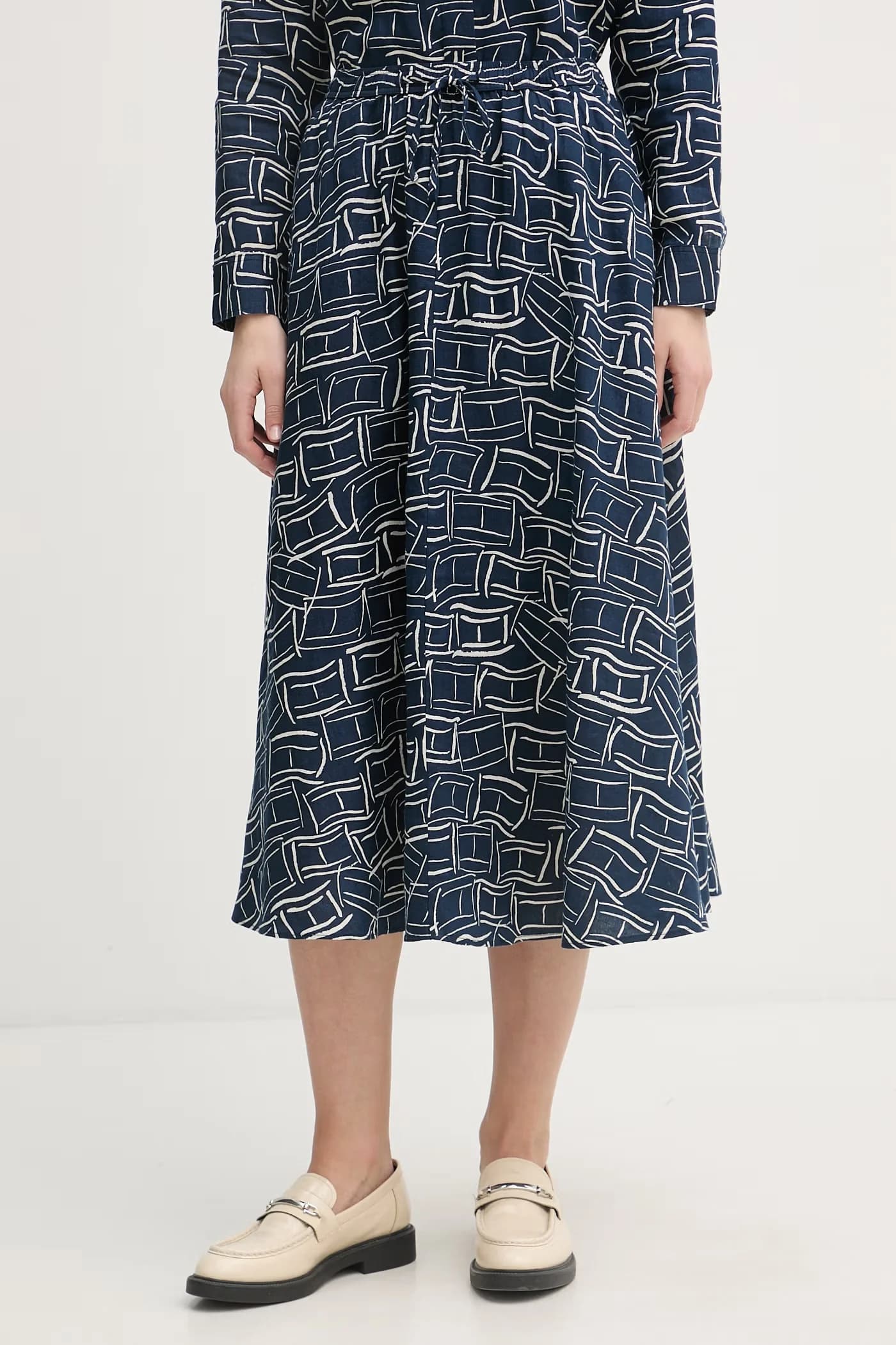 Льняная юбка