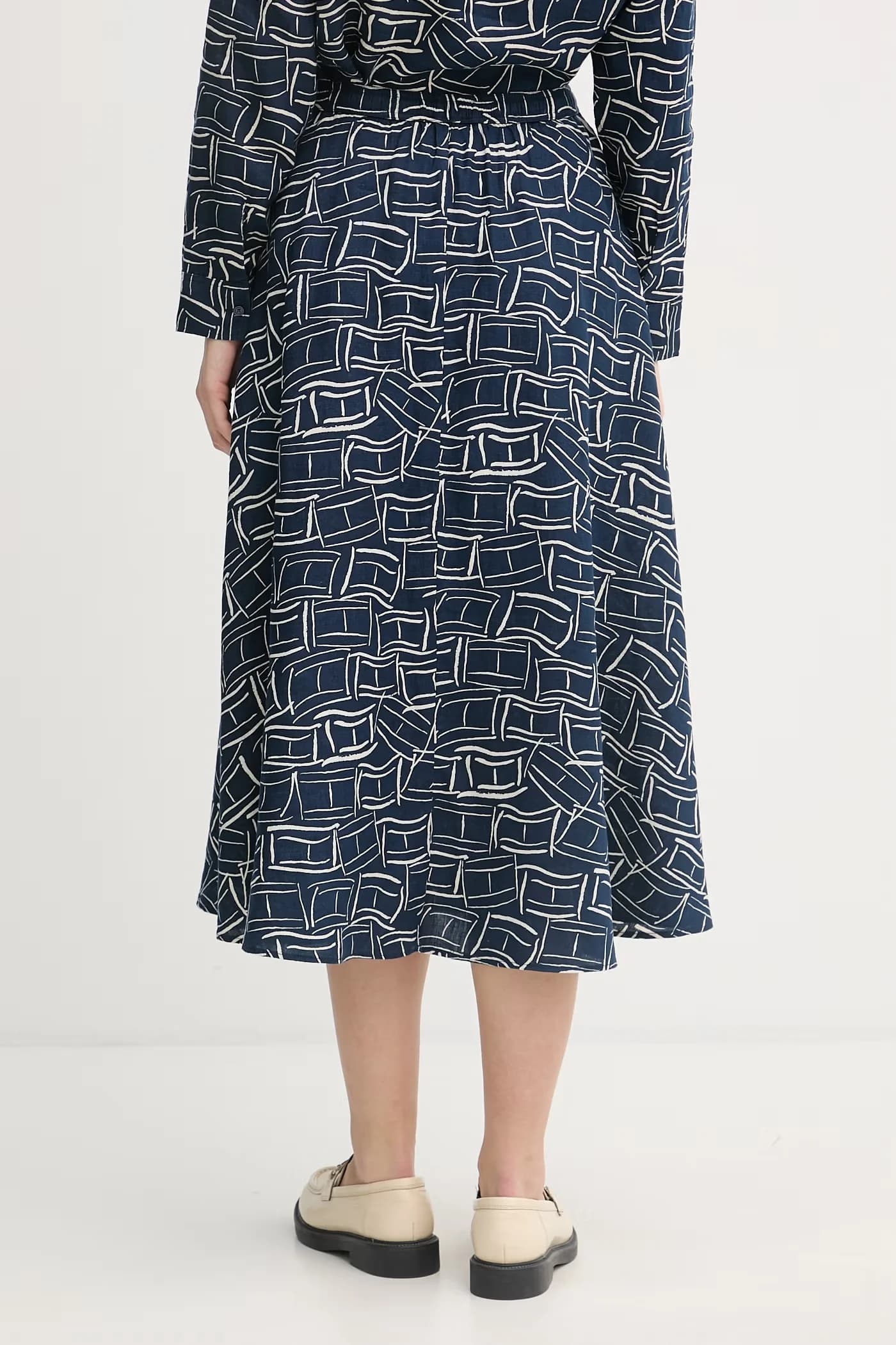 Льняная юбка - фото 3