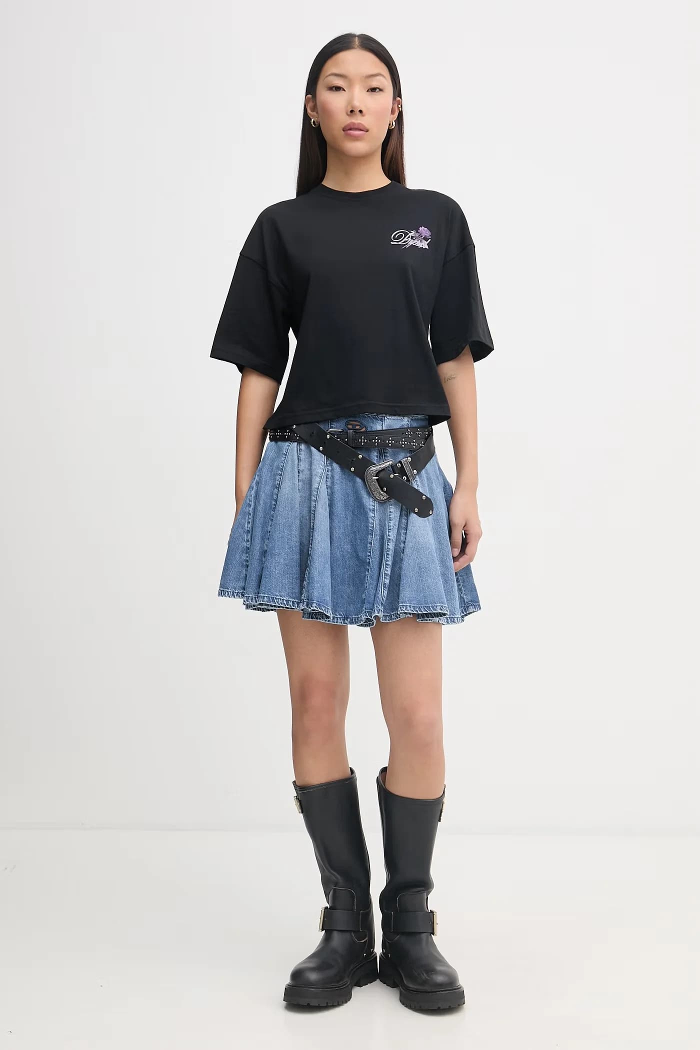 DE-SPIKI-S джинсовая юбка - фото 2