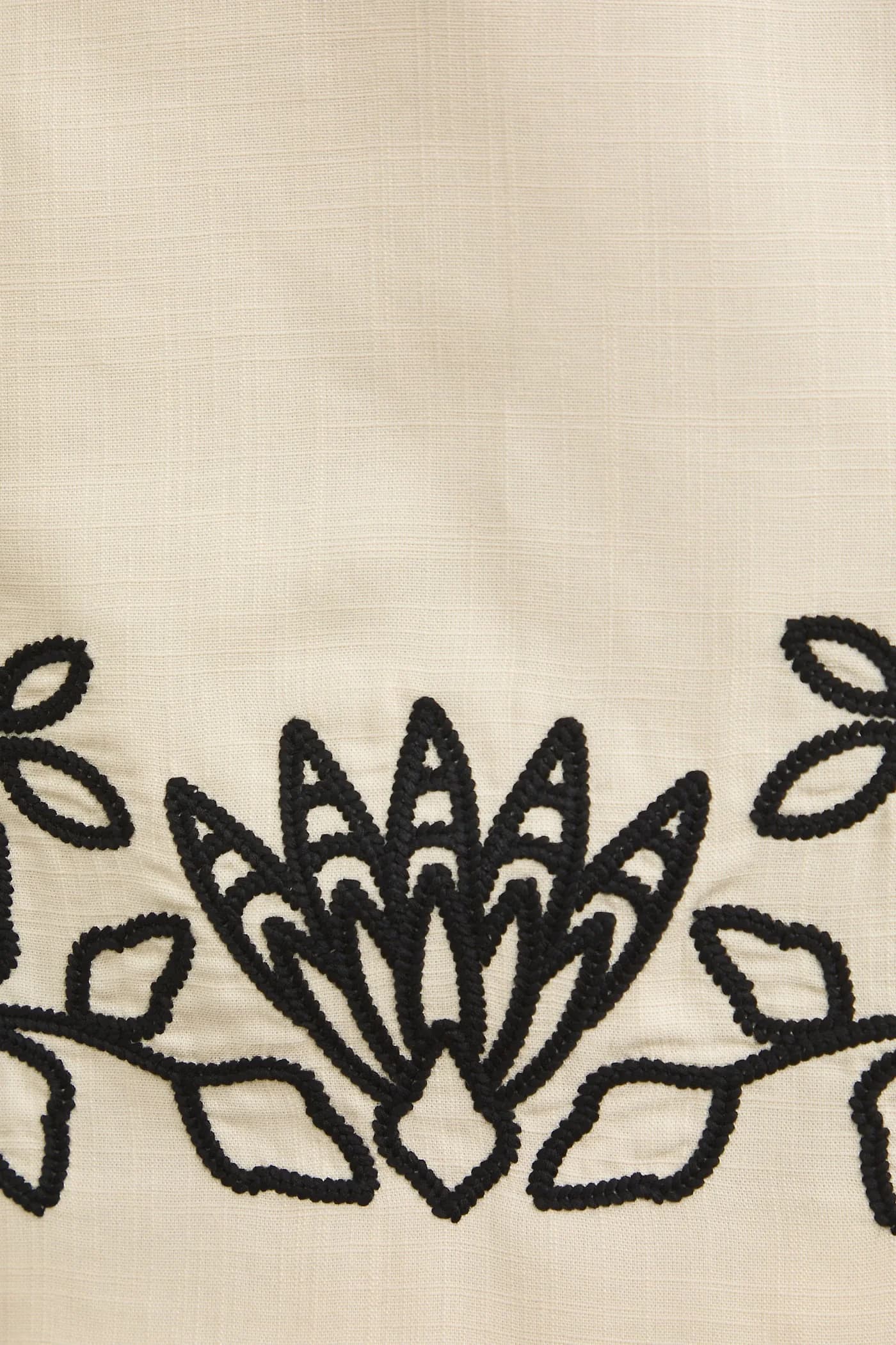 Юбка из смесового льна - фото 5