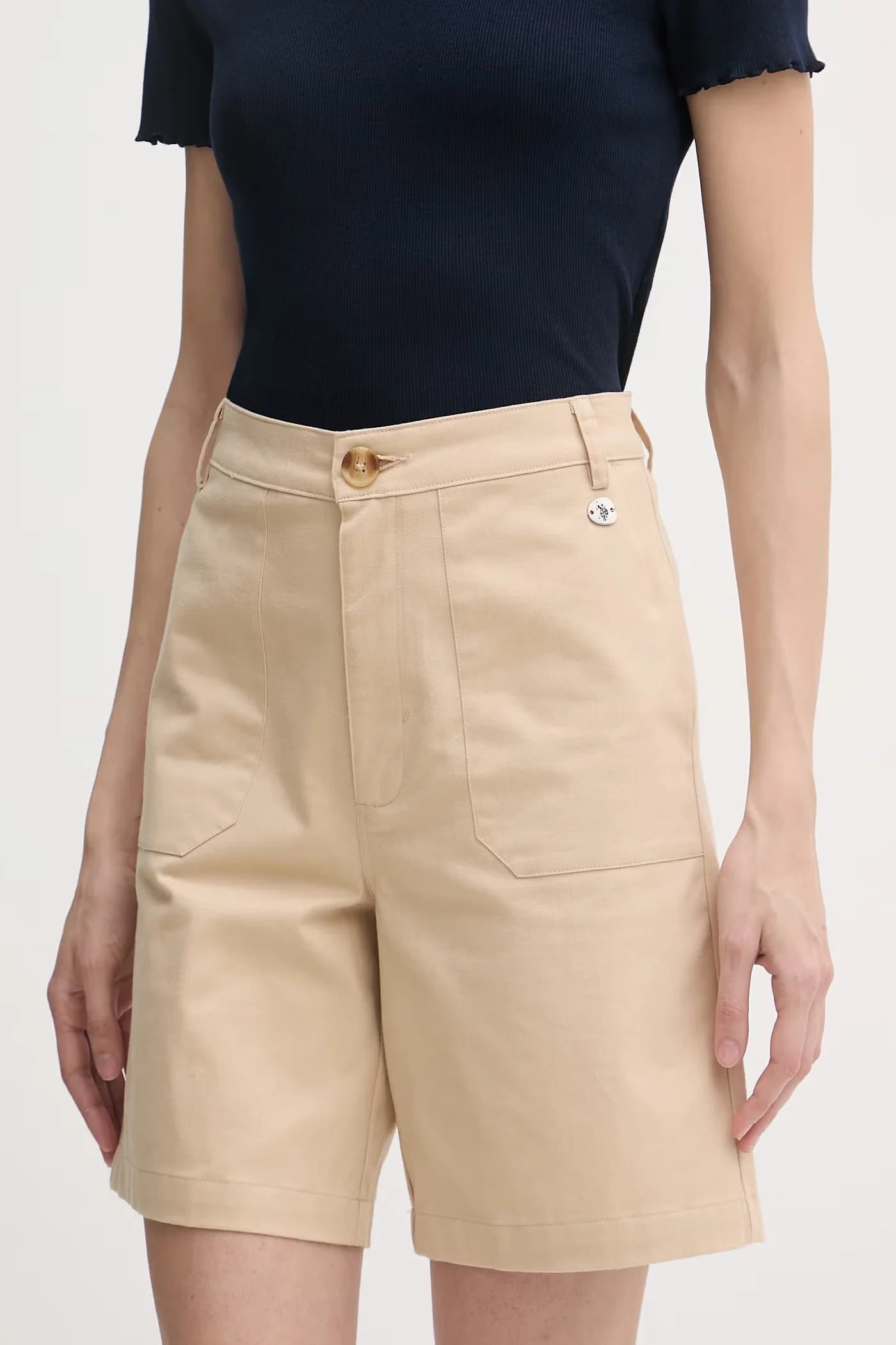 Женские шорты CHINO из хлопка с эластаном