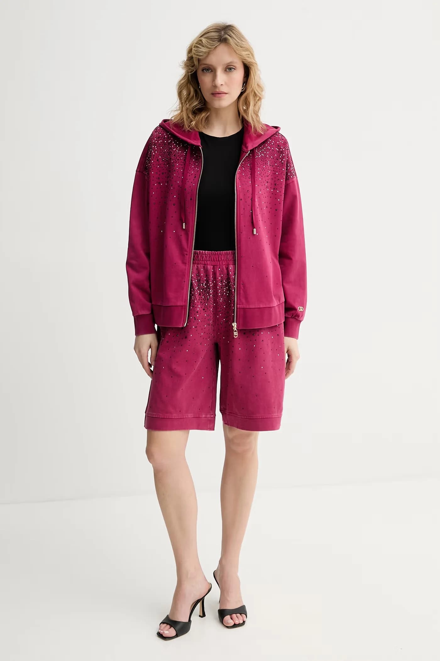 Женские хлопковые спортивные штаны - фото 2