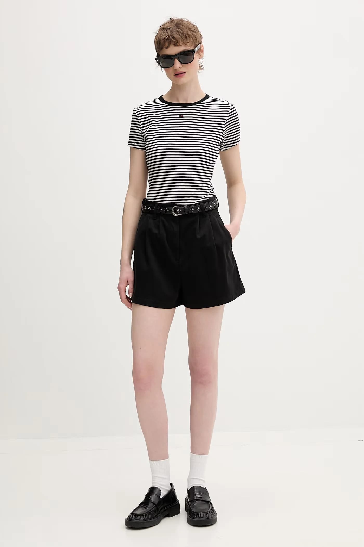 Женские шорты из хлопка с эластаном - фото 2