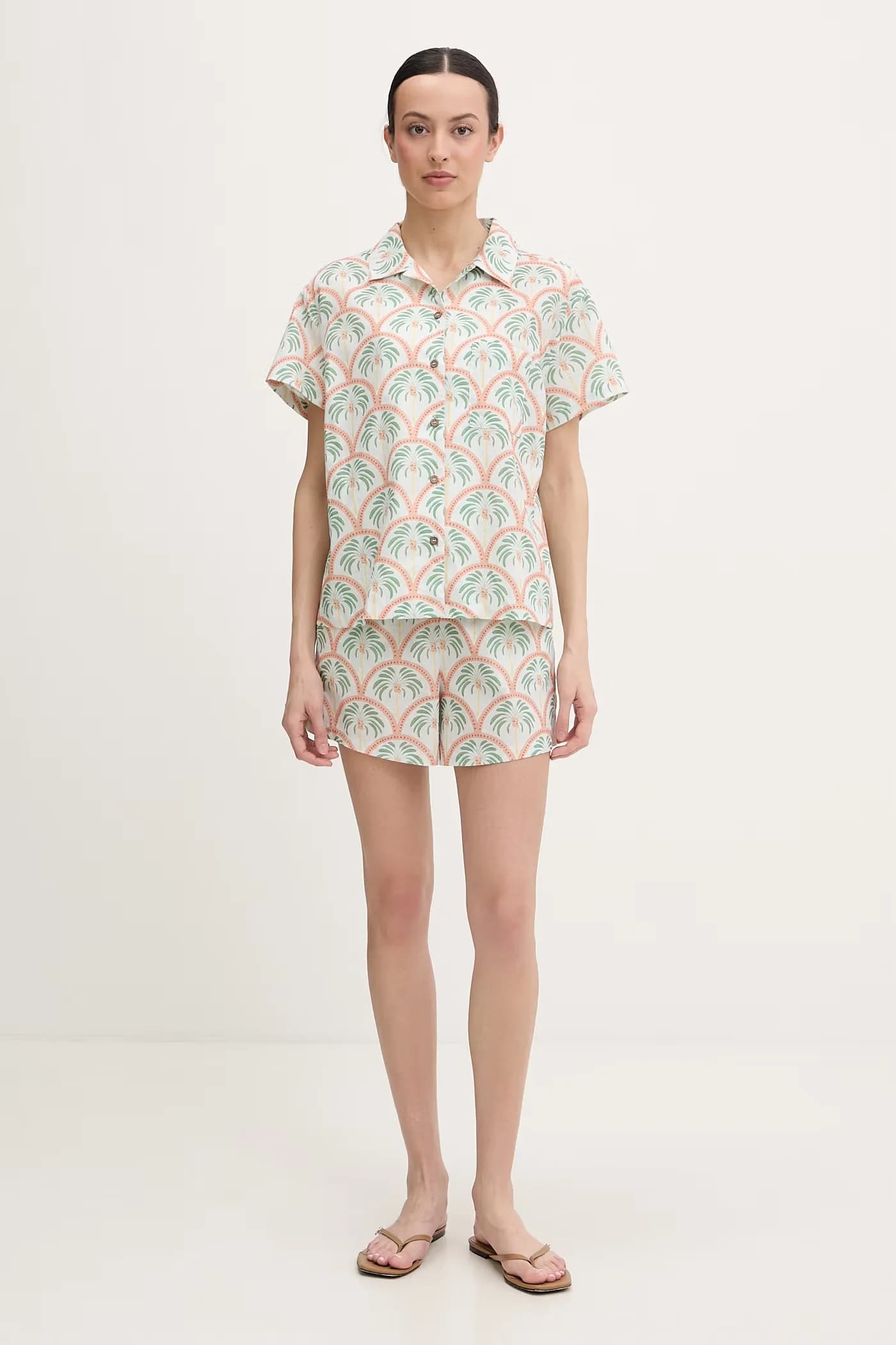 BEACH хлопковые женские шорты - фото 2