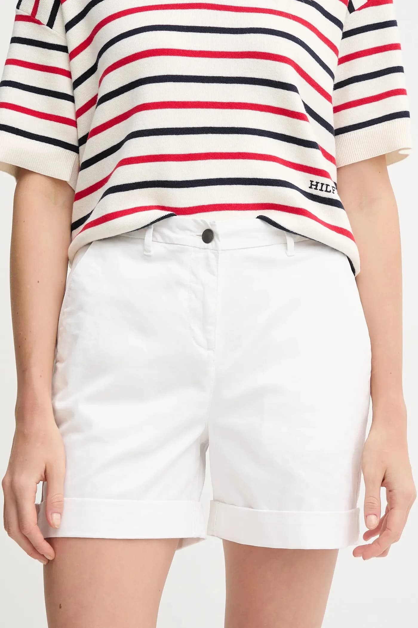 Шорты белый женская