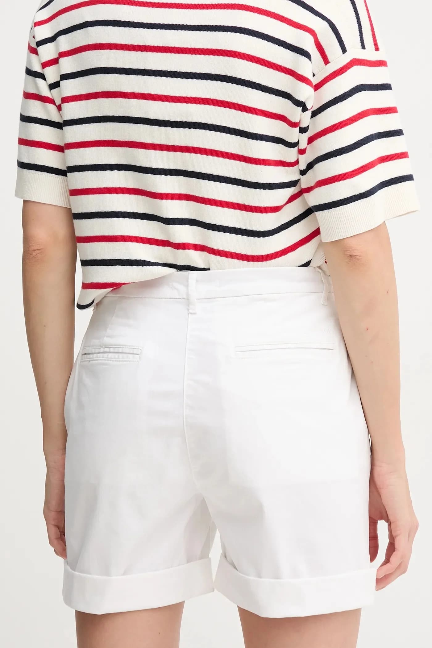 Шорты белый женская - фото 3