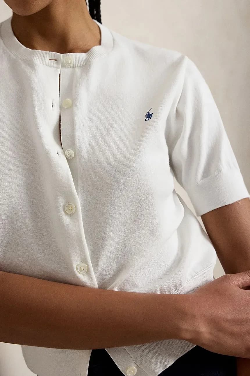 Женский хлопковый кардиган - фото 4