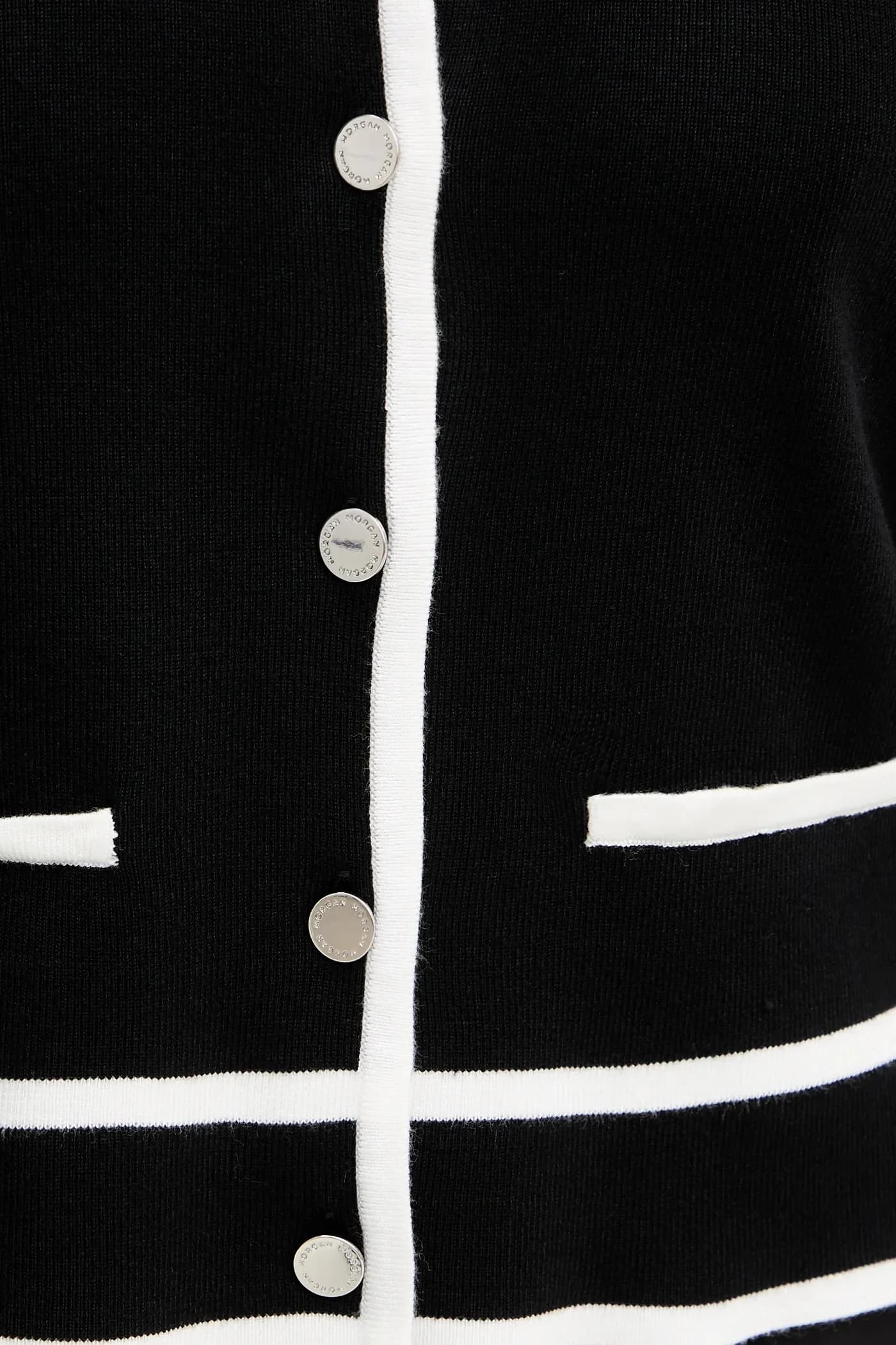 Кардиган черный женская - фото 5