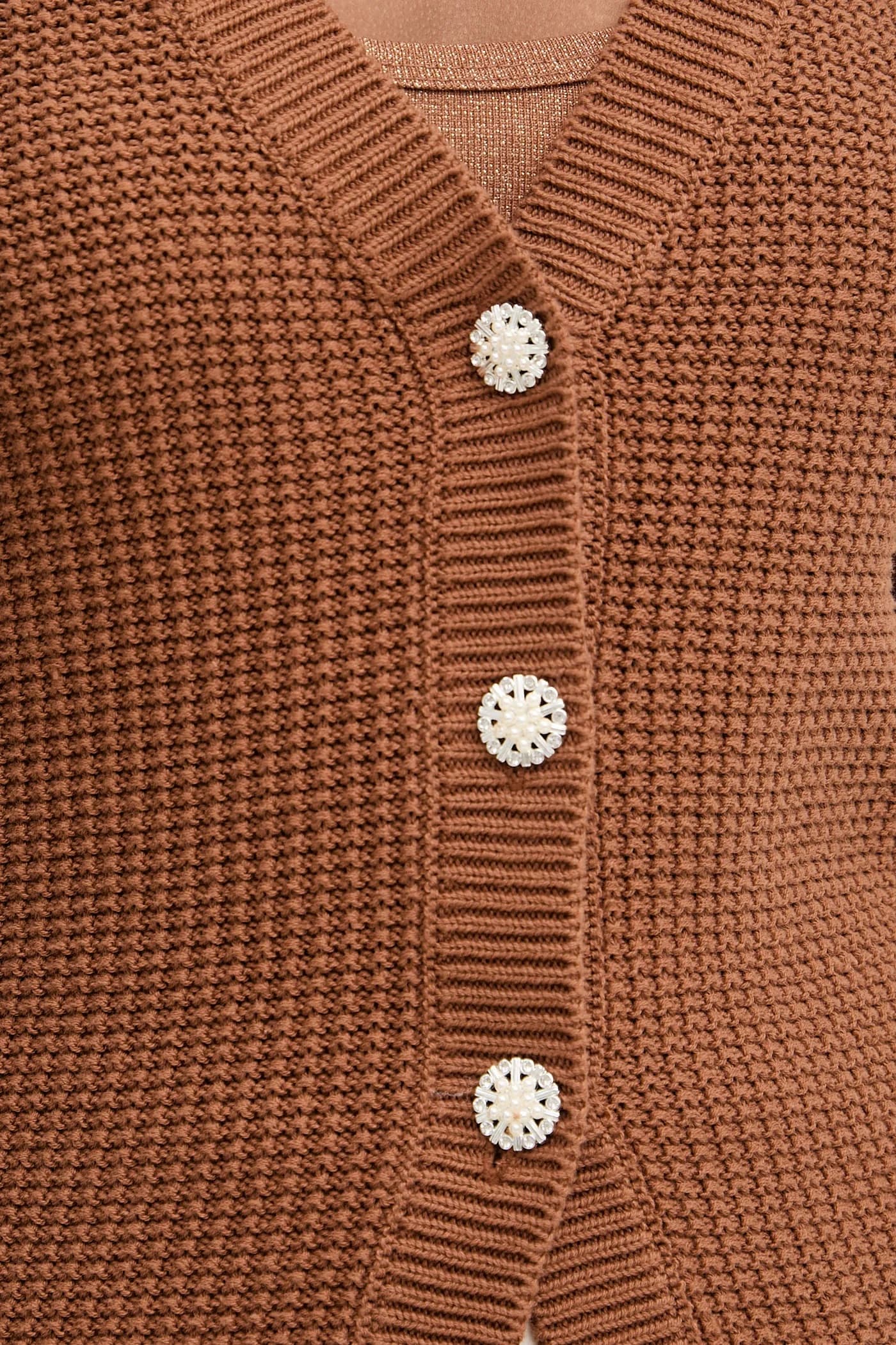 Женский хлопковый кардиган - фото 5