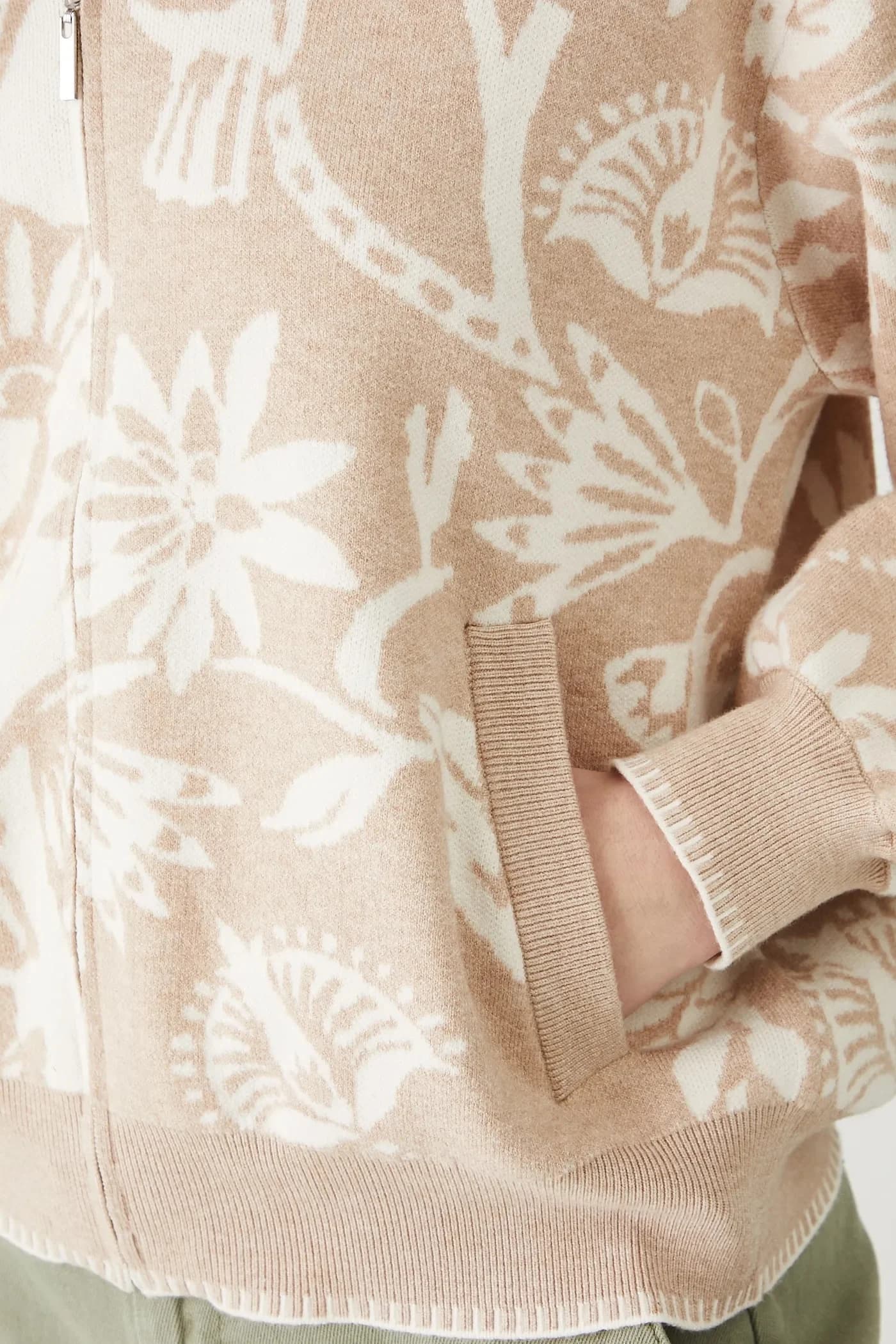 Кардиган бежевый женская - фото 6