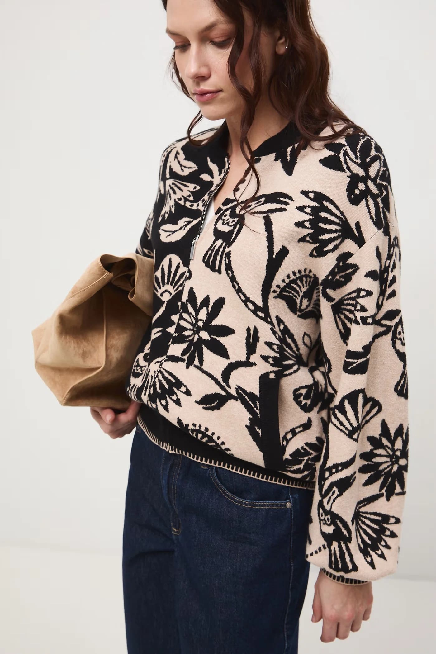 Кардиган черный женская