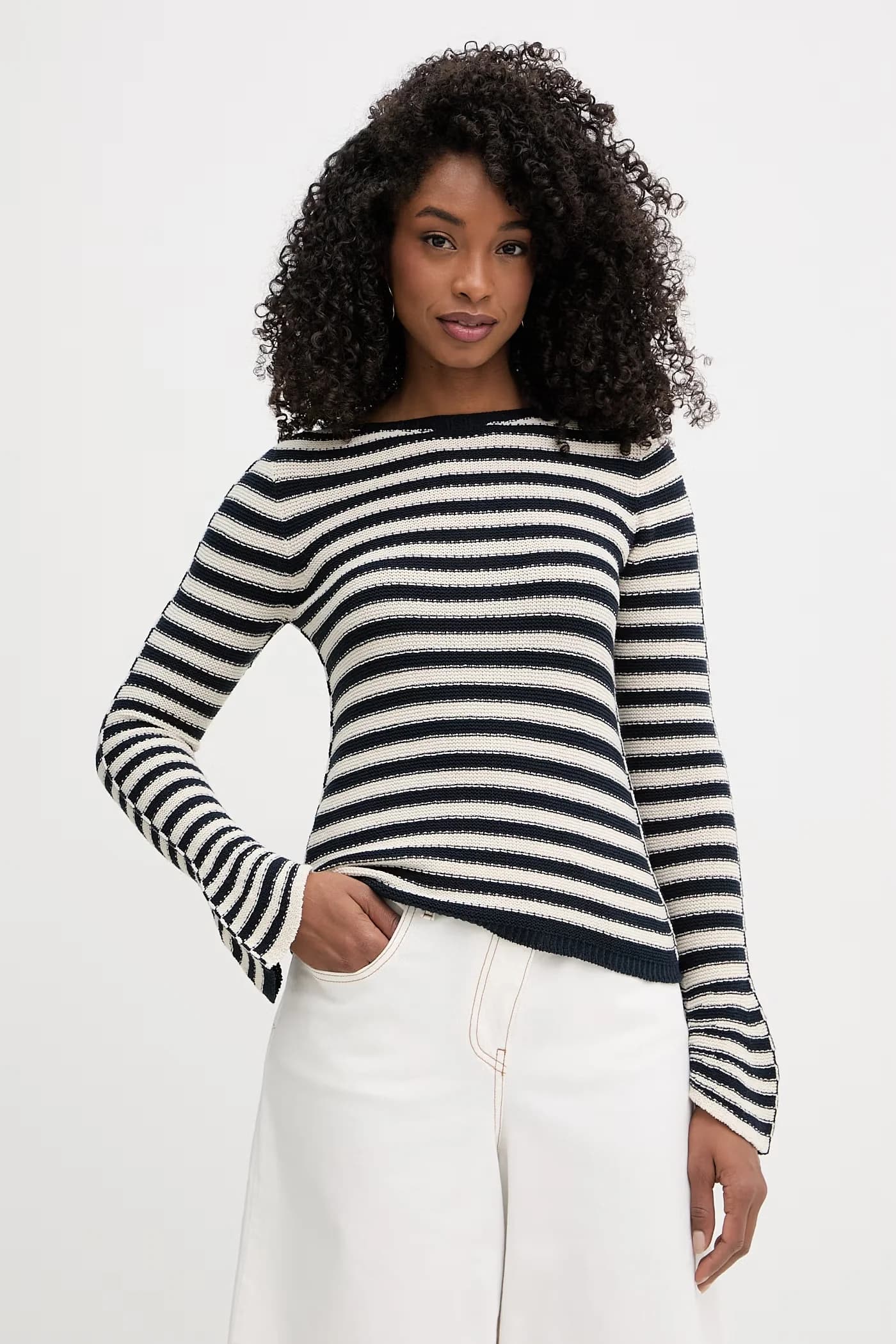 Женский хлопковый свитер