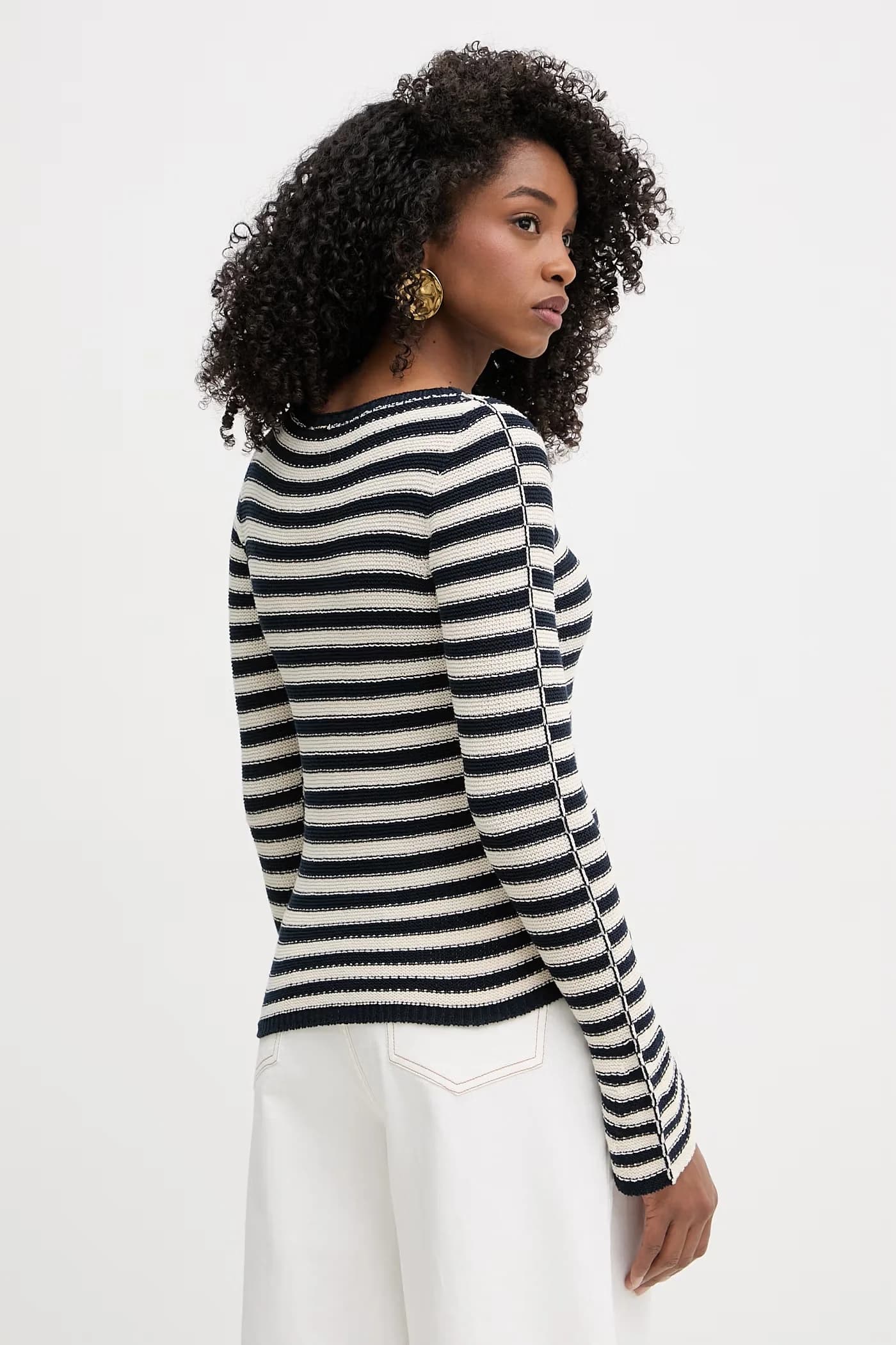 Женский хлопковый свитер - фото 3