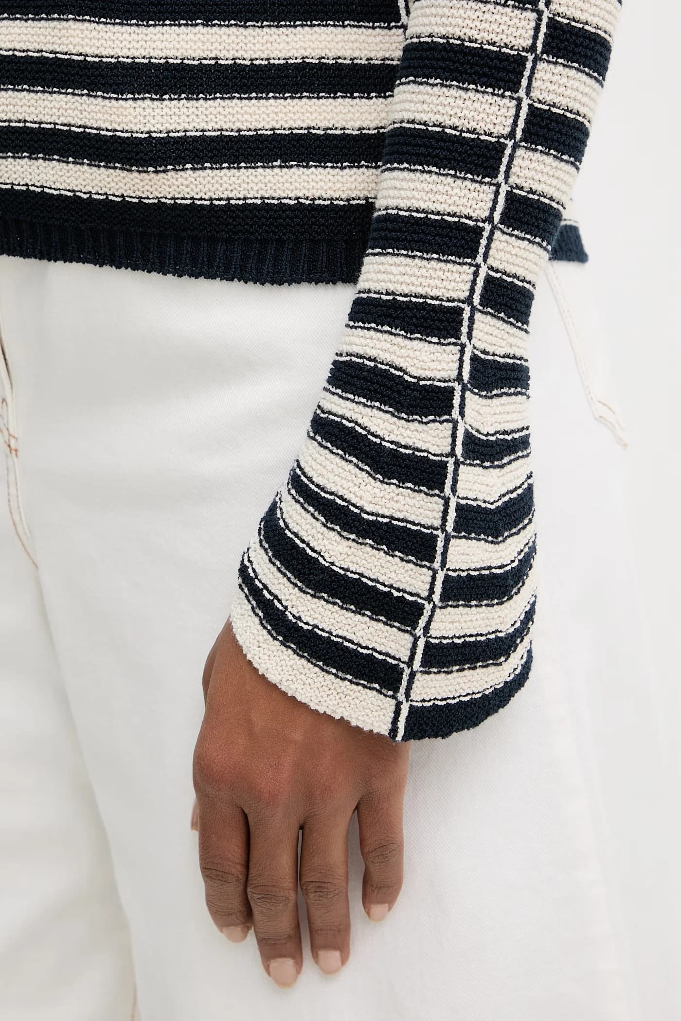 Женский хлопковый свитер - фото 5